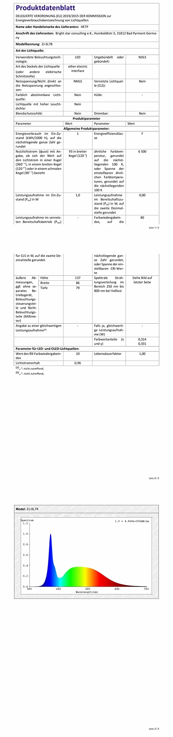 Lampe Solaire Extérieur 78 LED 180° Détecteur de Mouvement Éclairage Étanche Sans Fil