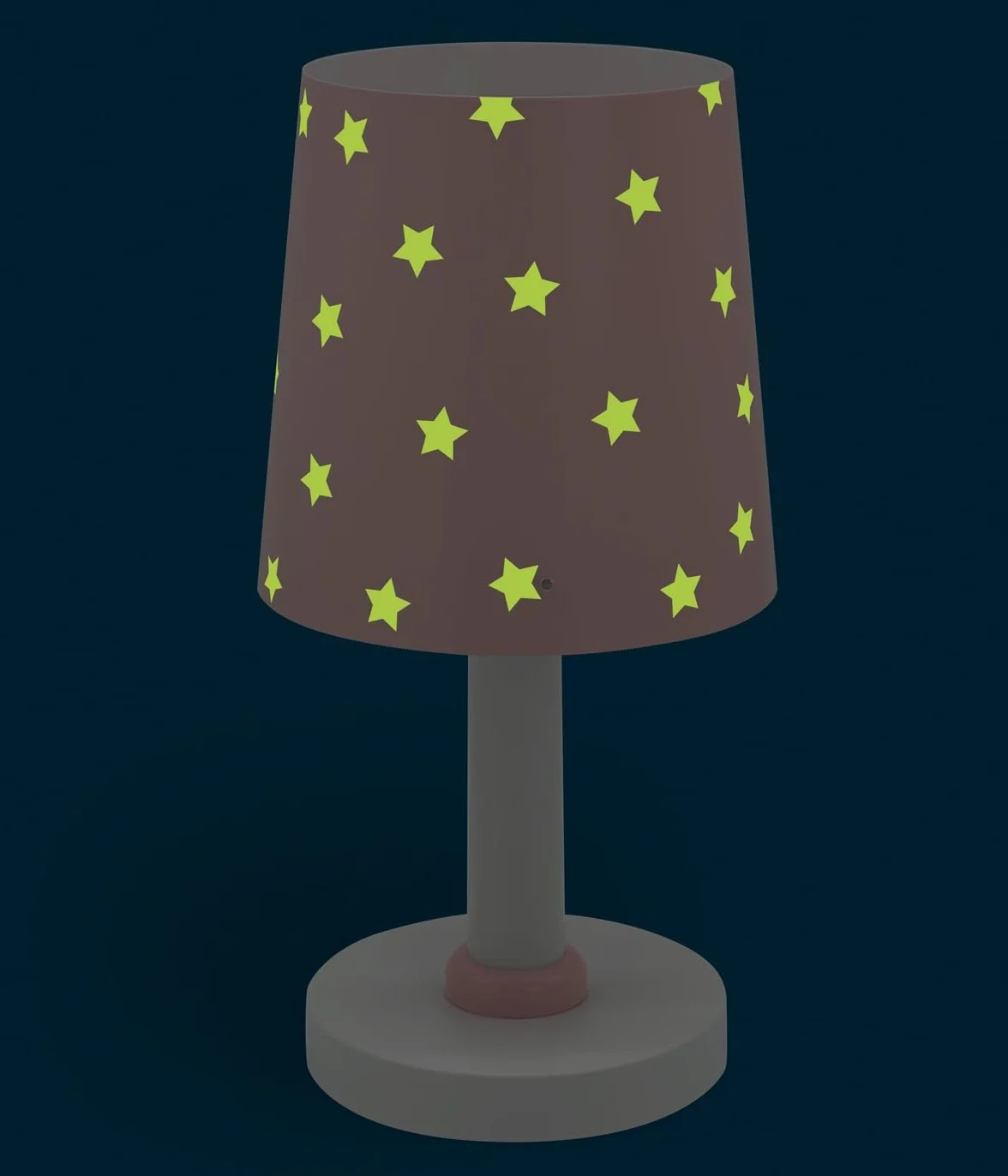 Dalber Lampe De Chevet Enfant Star Light Étoiles Rose E14