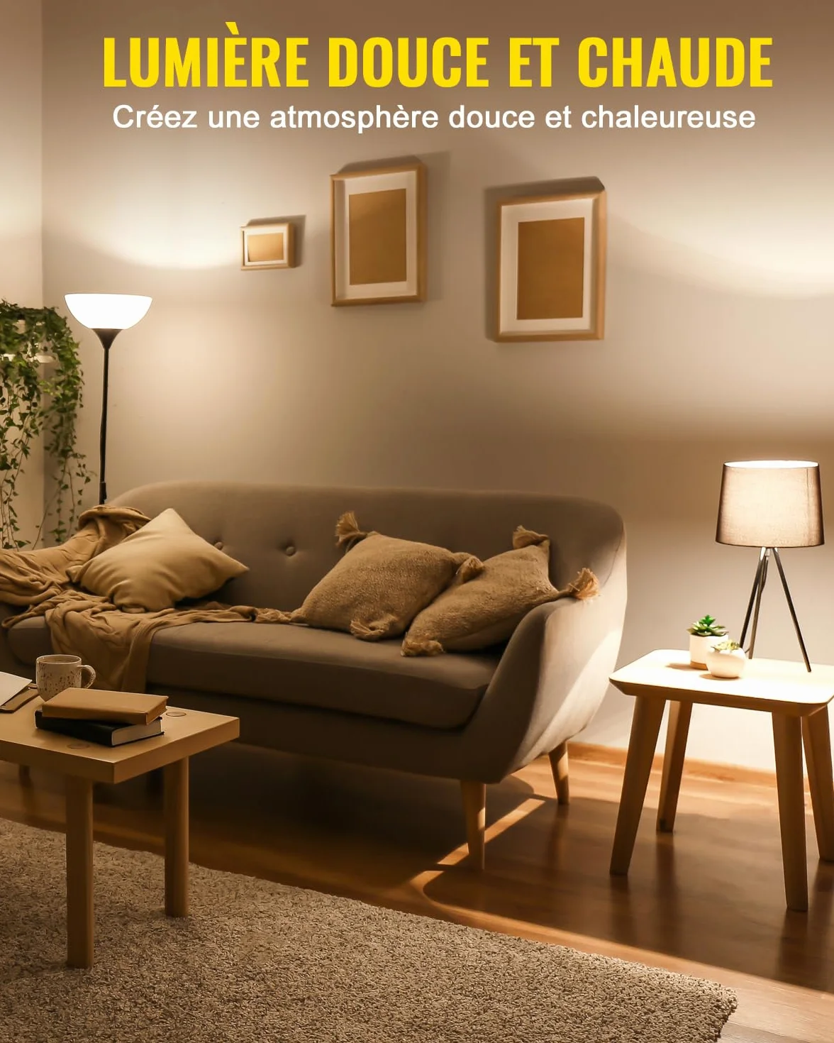 Ampoule Halogène Linéaire R7S 78mm 150W 2100lm 2800K Dimmable Blanc Chaud (Paquet de 5)