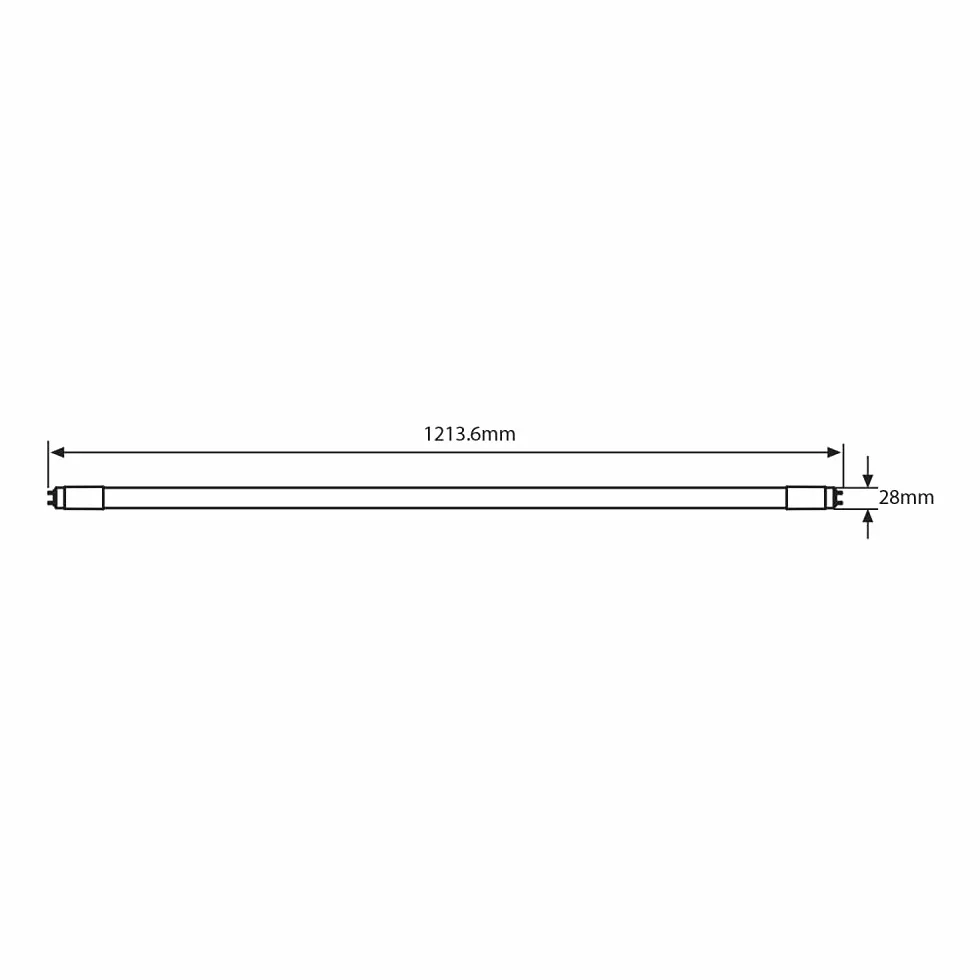Noxion Lot 10x Tube LED T8 Avant Extreme 13W 2100lm 865 120cm Équivalent 36W