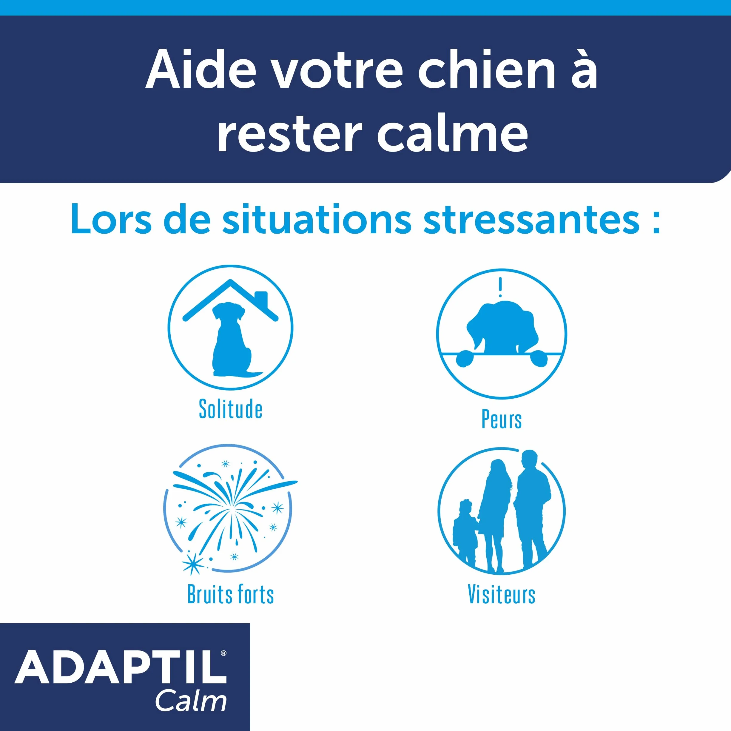 ADAPTIL Calm Anti-stress pour chien Recharge 48 ml
