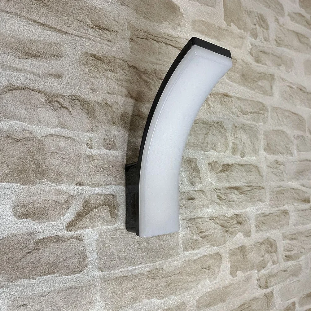 Applique Murale Extérieure LED GIBRALTAR 20W 3100 Lumens IP65 Gris Anthracite Blanc Naturel 4000K
