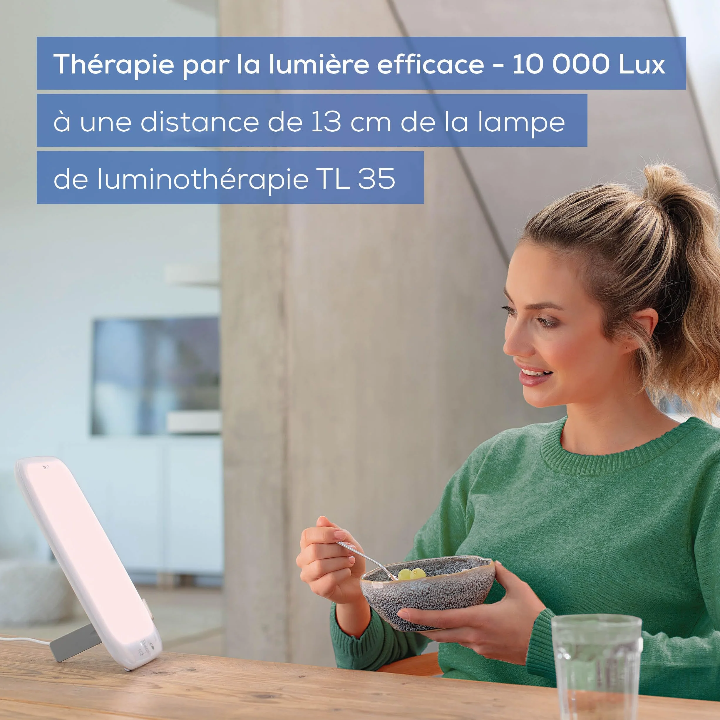 Beurer TL 35 lampe de luminothérapie 10.000 Lux 3 températures de couleur dispositif médical
