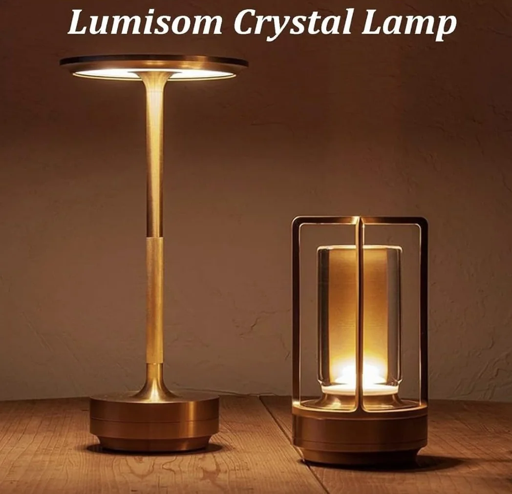 Vianys Ecolume Lampe de Table Vueeze Yifare Portable Sans Fil Rechargeable Or