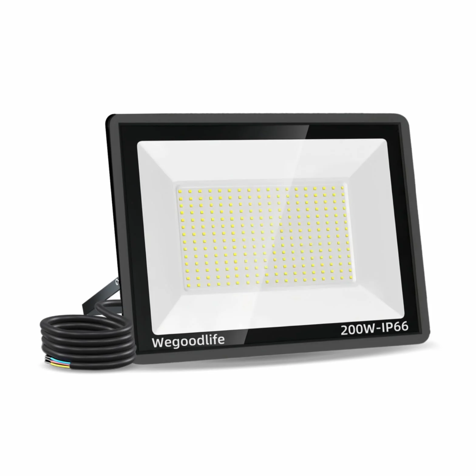 Projecteur LED Extérieur 200W 20000LM 6500K IP66 Étanche Éclairage Mural