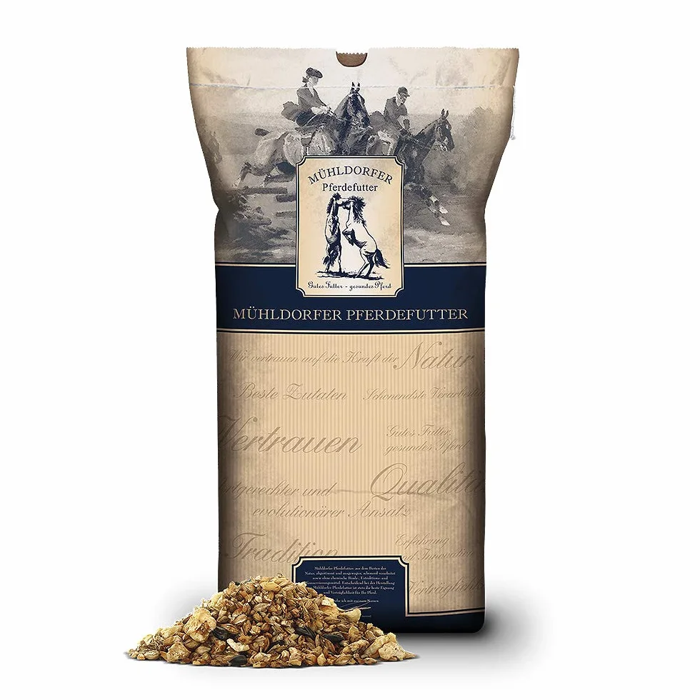 Mühldorfer Senior Muesli Complet 20 kg Aliment Chevaux âgés Sans Avoine