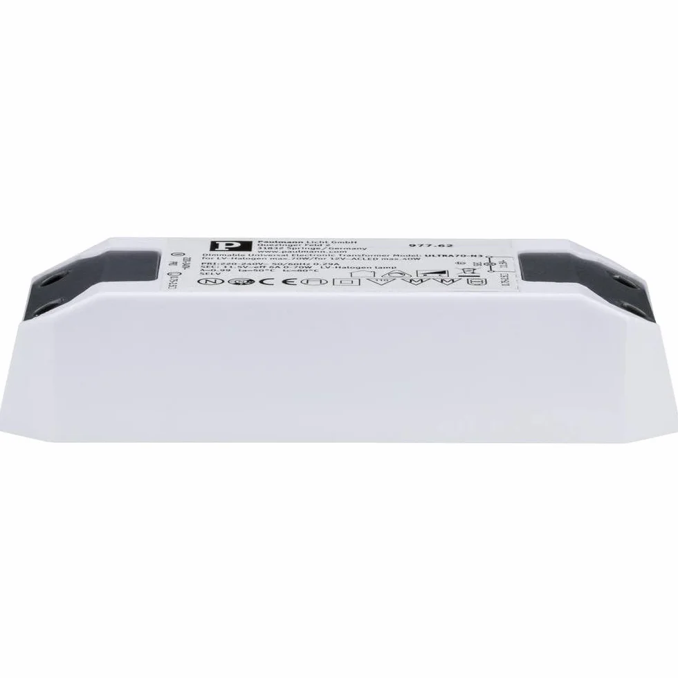 Paulmann Transformateur électronique Halo+LED 0-50W 230/12V 50VA
