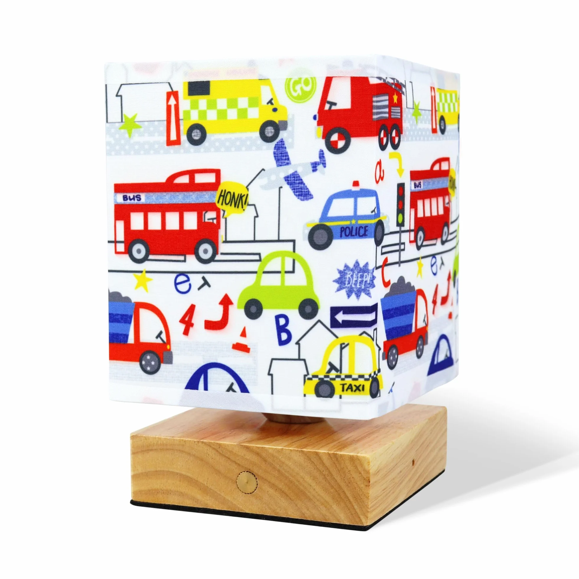 Wetry Veilleuse Enfant Rechargeable Lampe de Chevet Tactile avec Abat-jour