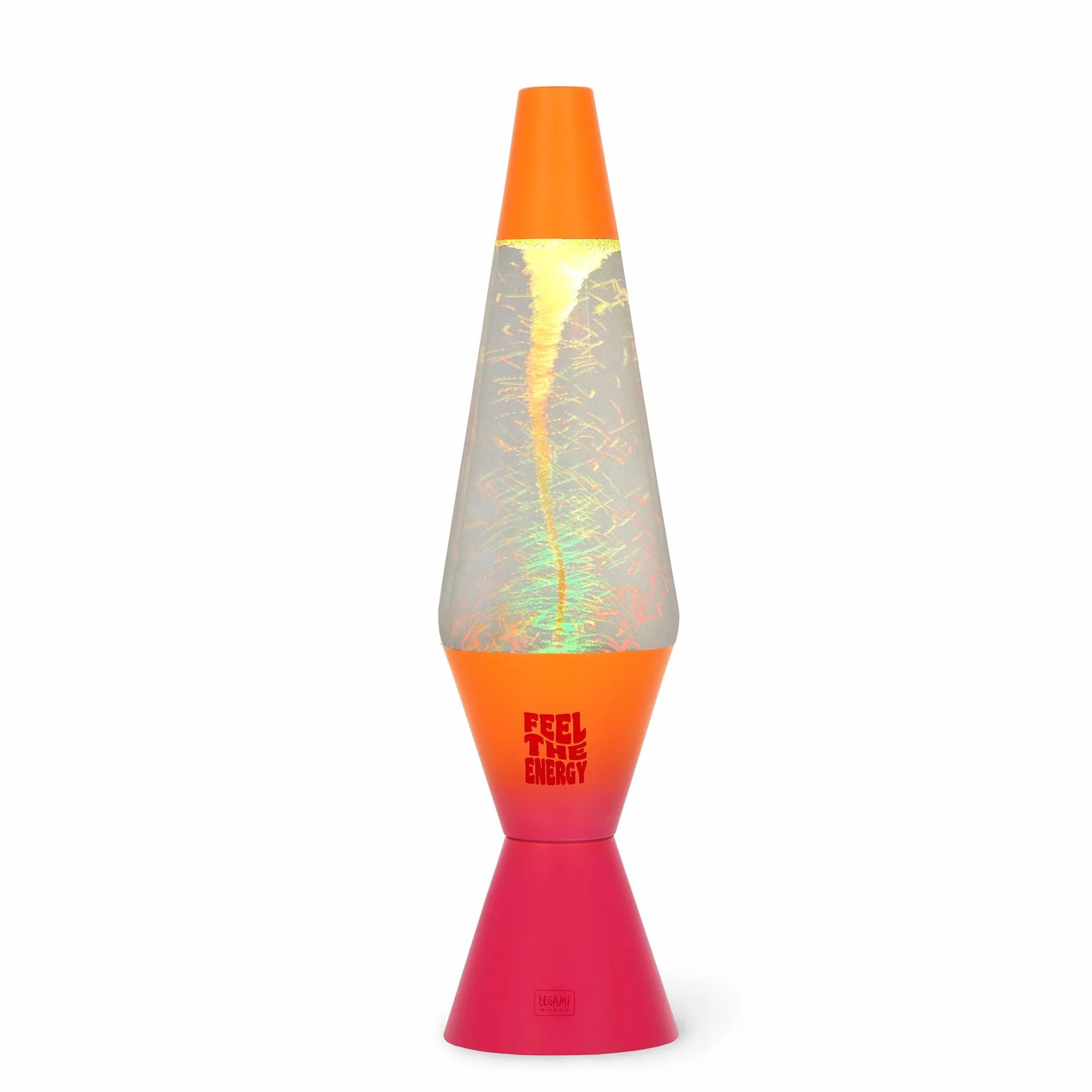 LEGAMI Lampe Led Tornado Feel The Energy Multicolore 9x37 cm USB/DC