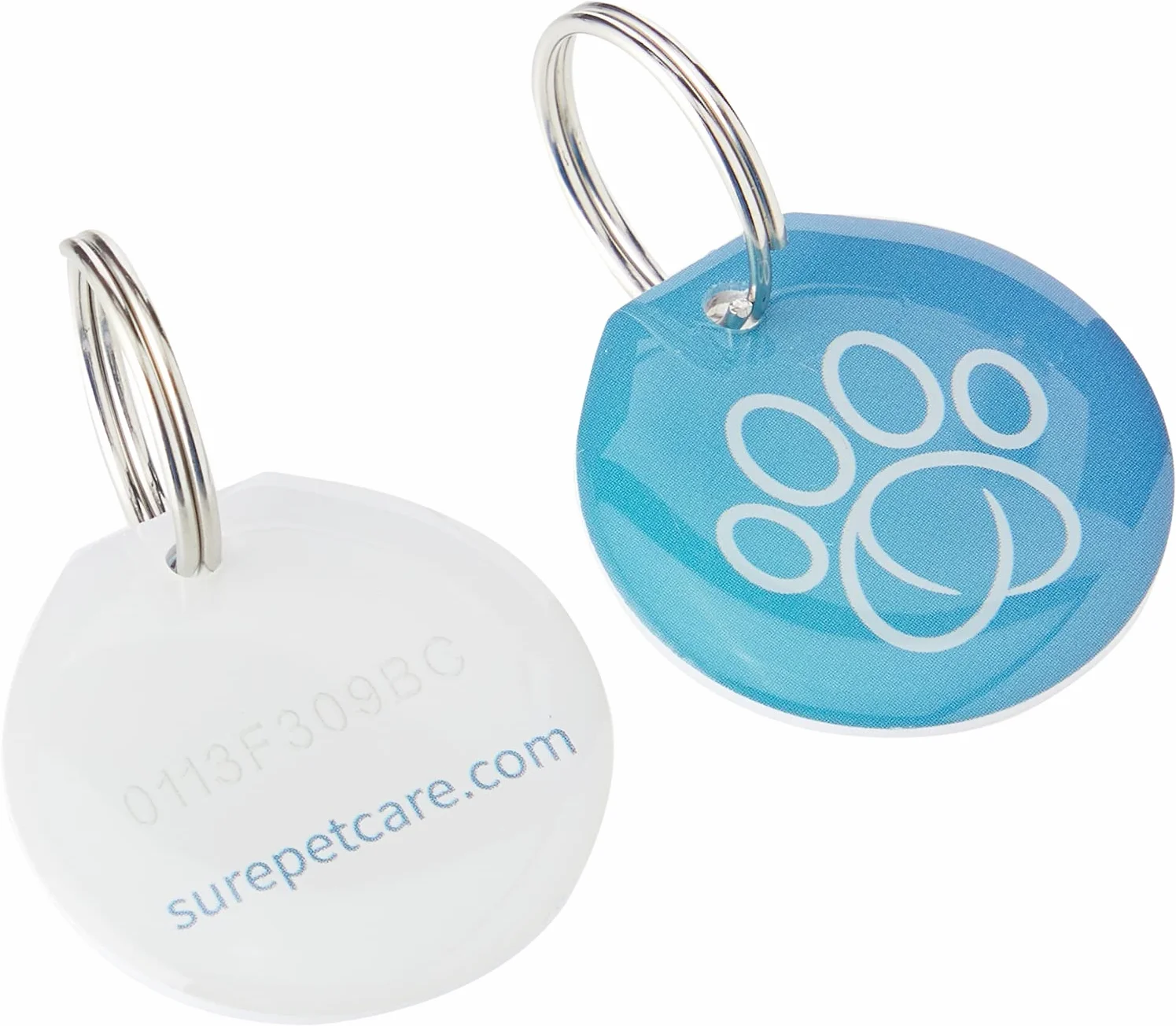 Sure PetCare Médaillons d'identification par radiofréquence compatibles chatières distributeurs nourriture lot de 2
