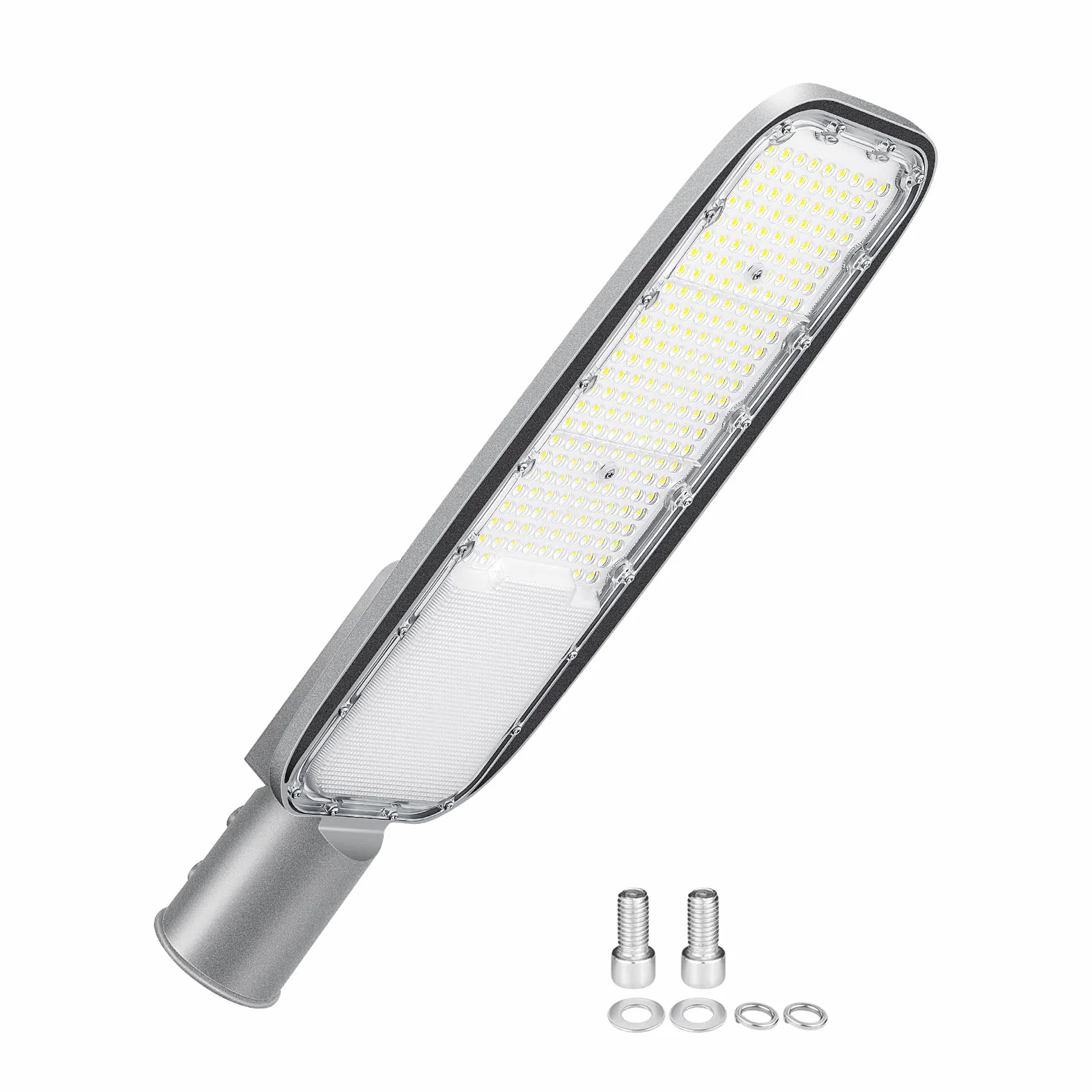 SKYWORLD Led Réverbère Lampe Extérieur 200W 13892 Lumens IP66 Blanc Chaud