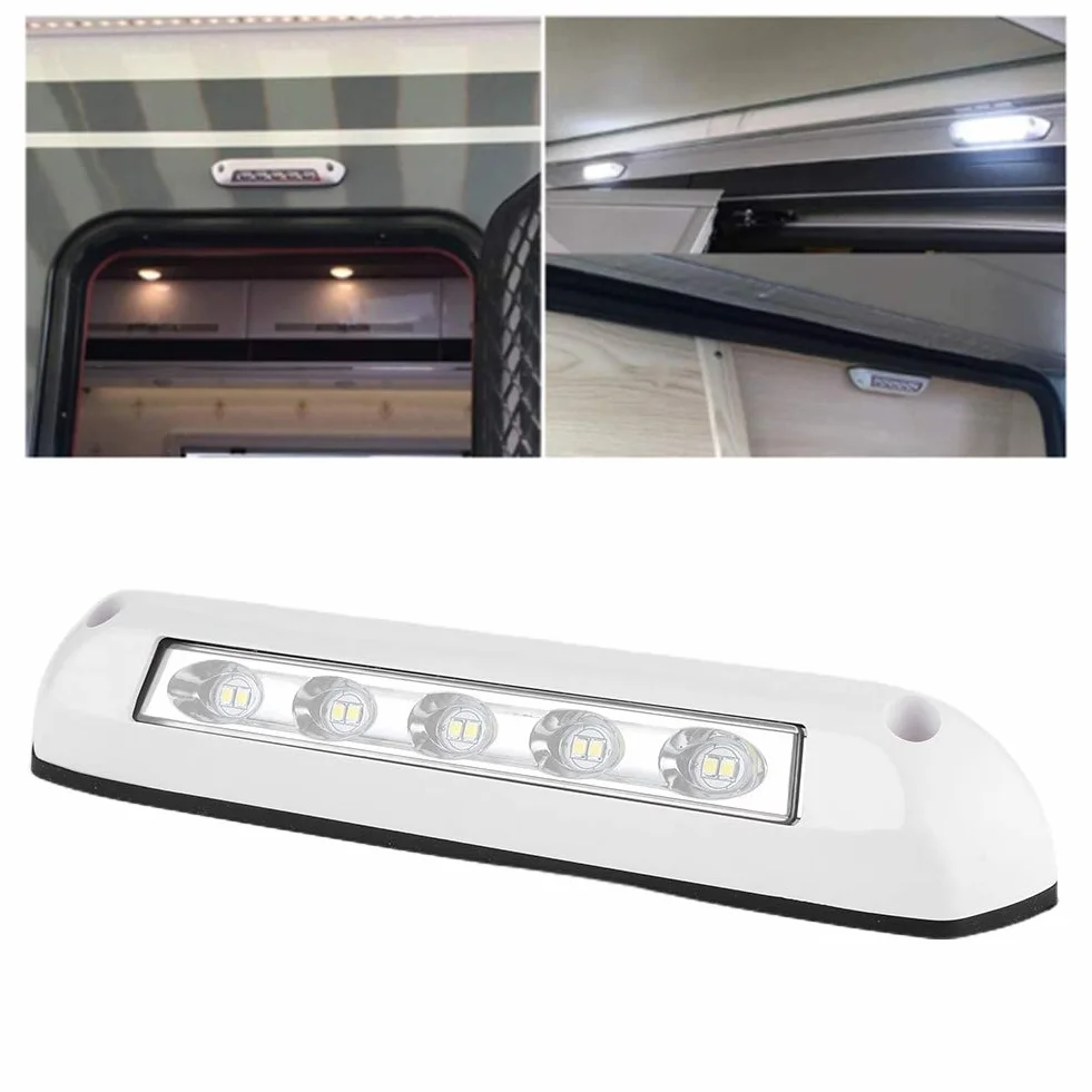 Lumière extérieure camping-car LED RV 12V/24V 8W imperméable porche