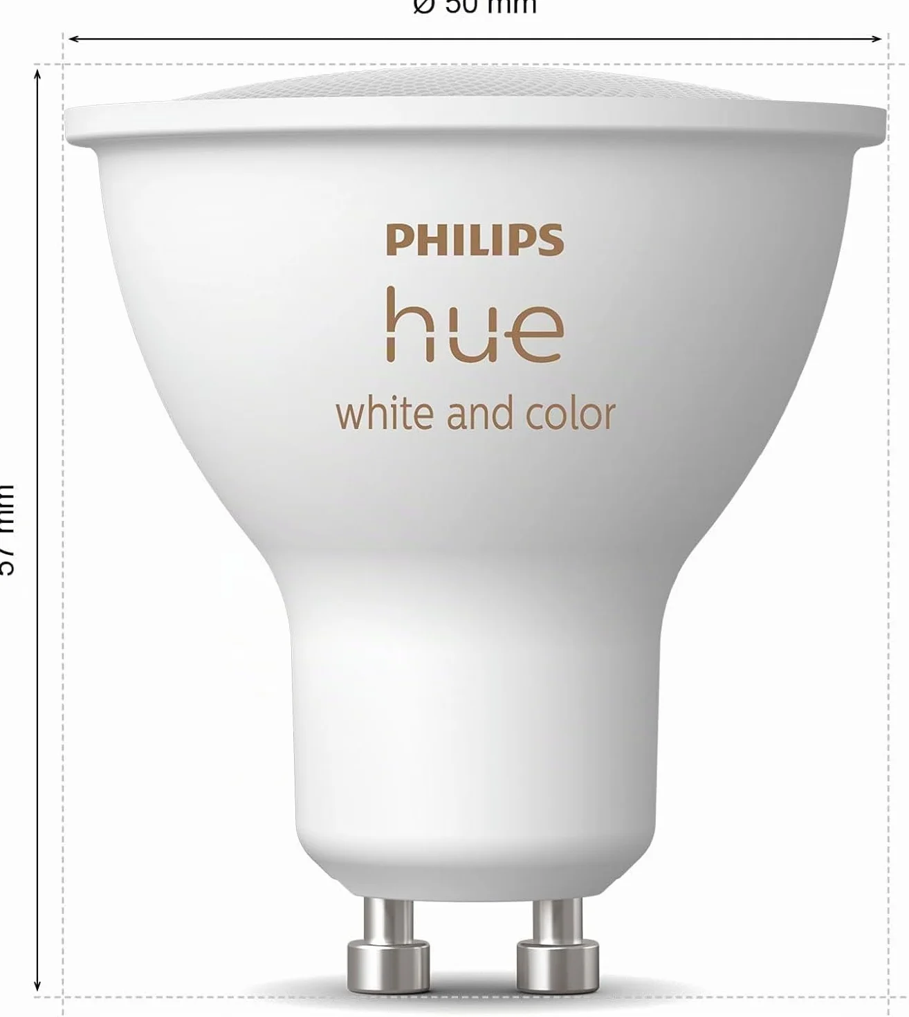 Philips Hue Kit de Démarrage avec Bridge Pro 3 Spots GU10 Smart Button White Color Ambiance Ampoule Dimmable Éclairage Connecté Compatible Apple Home Alexa Google Assistant