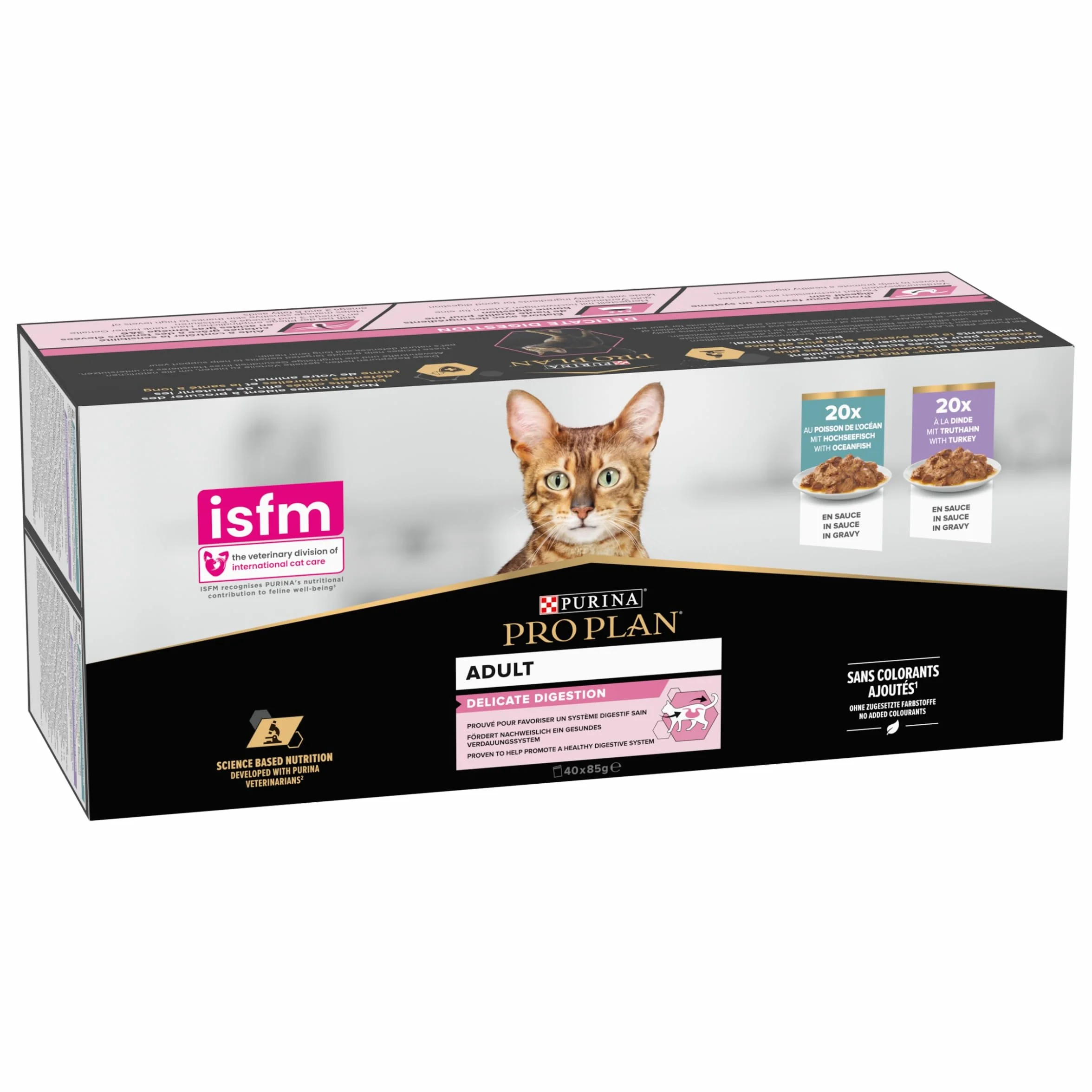 PRO PLAN Chat Sterilised 40X85G eCom pack
