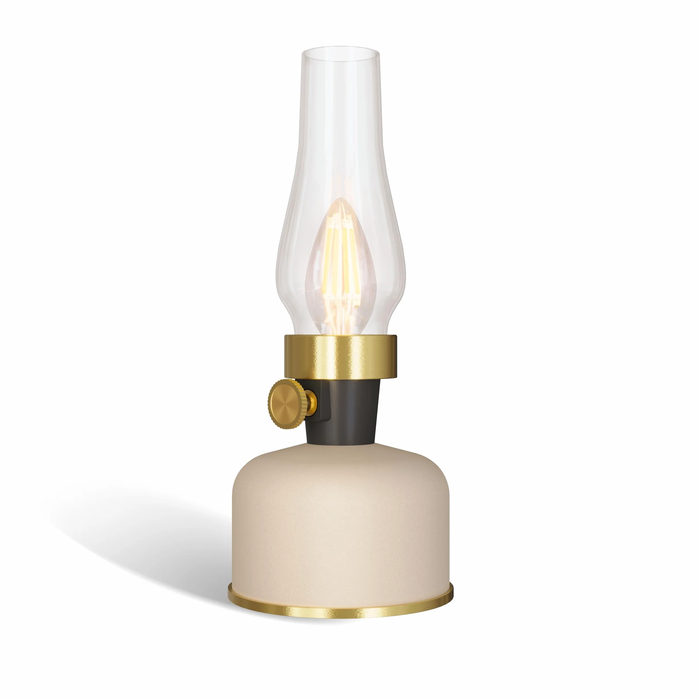 CALEX Lavinio Lampe de Table Rechargeable LED Sans Fil, Lanterne Camping Intérieur Extérieur