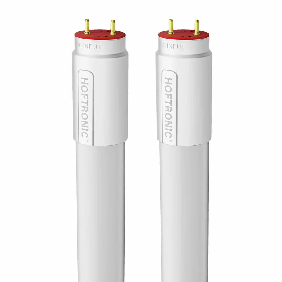 HOFTRONIC T8 G13 Lot de 2 tubes LED 120cm 18W 3150 Lumen 4000K Blanc Neutre