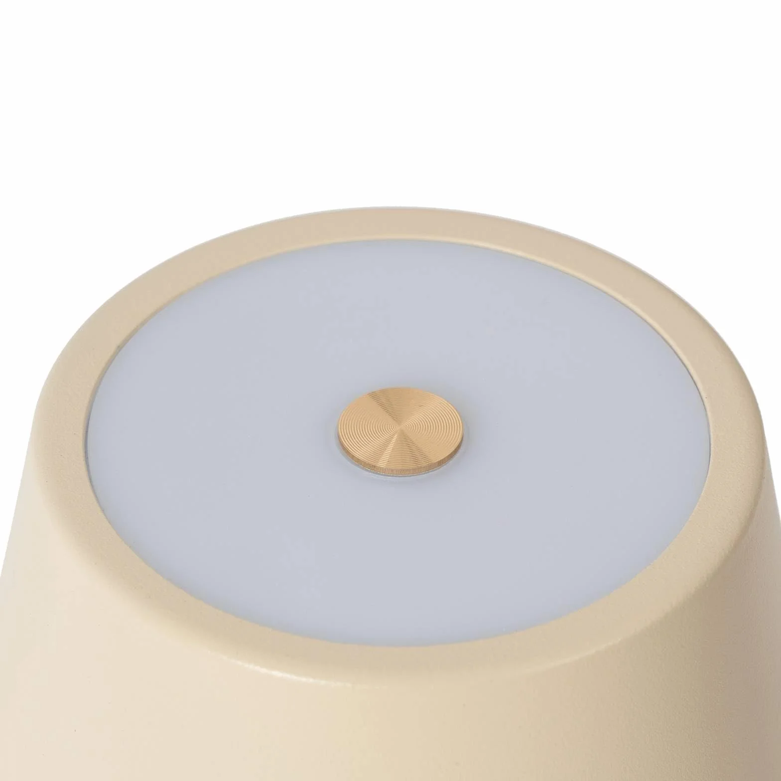Lindby LED Luminaire de terrasse Janea à intensité variable Beige Métal 1 lampe