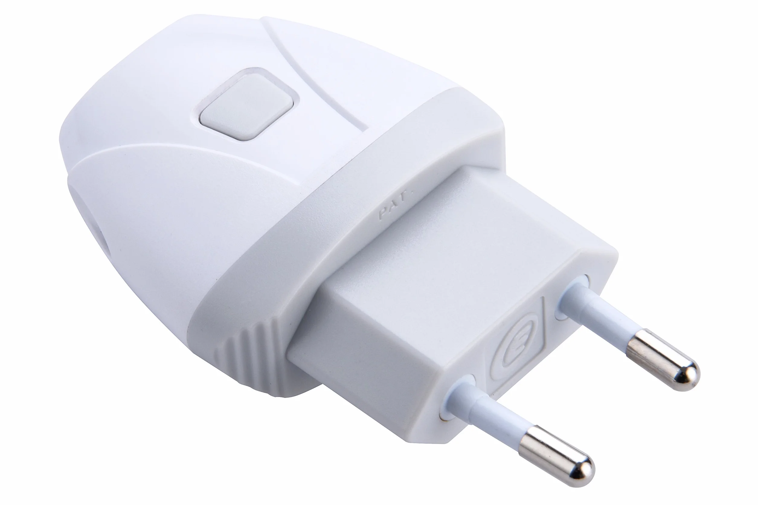 Electraline Lampe de poche de secours automatique LED blanche avec éclairage de courtoisie