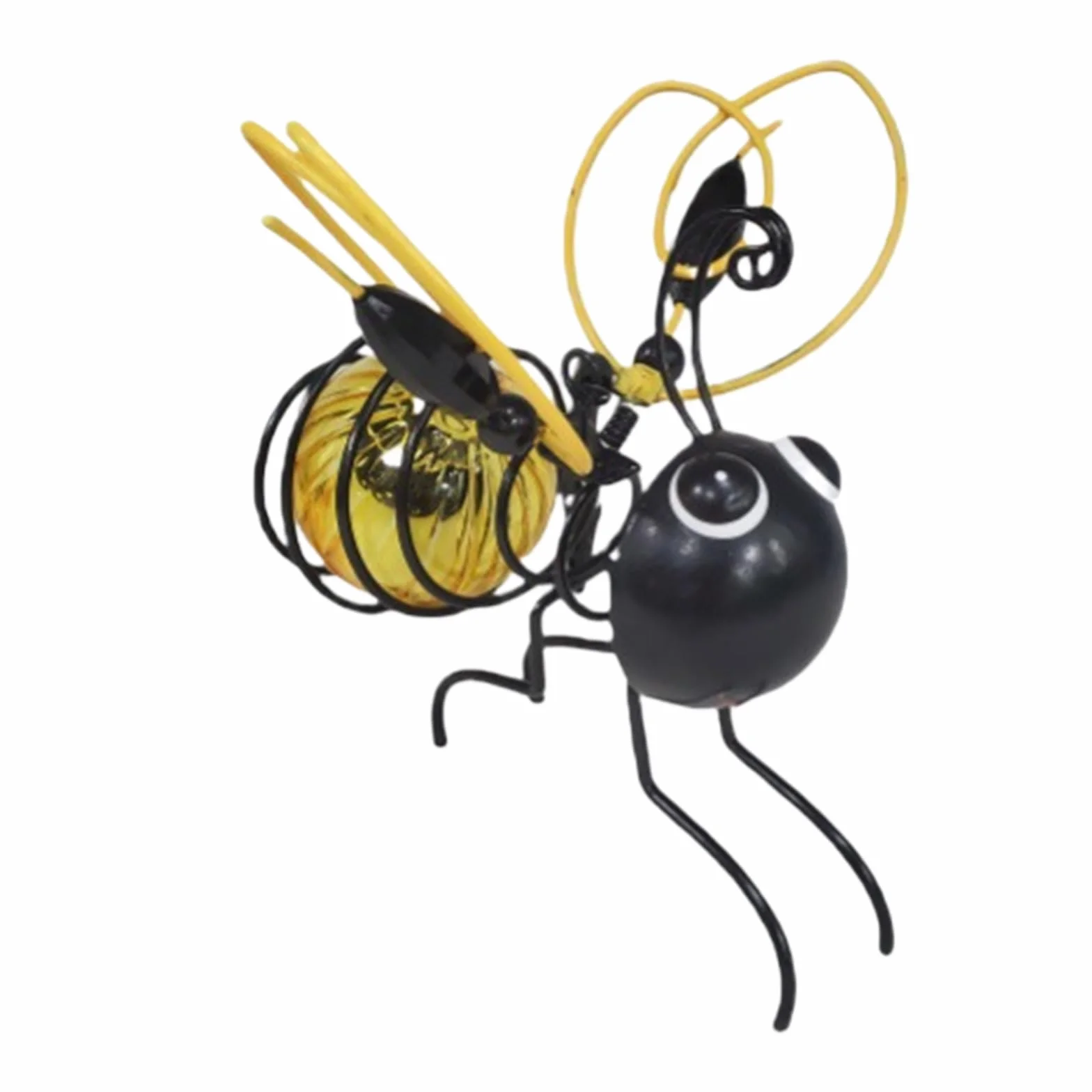 Lampe Solaire Abeille Suspendue, Lanterne Jardin LED Solaire, Guirlande Lumineuse Animaux
