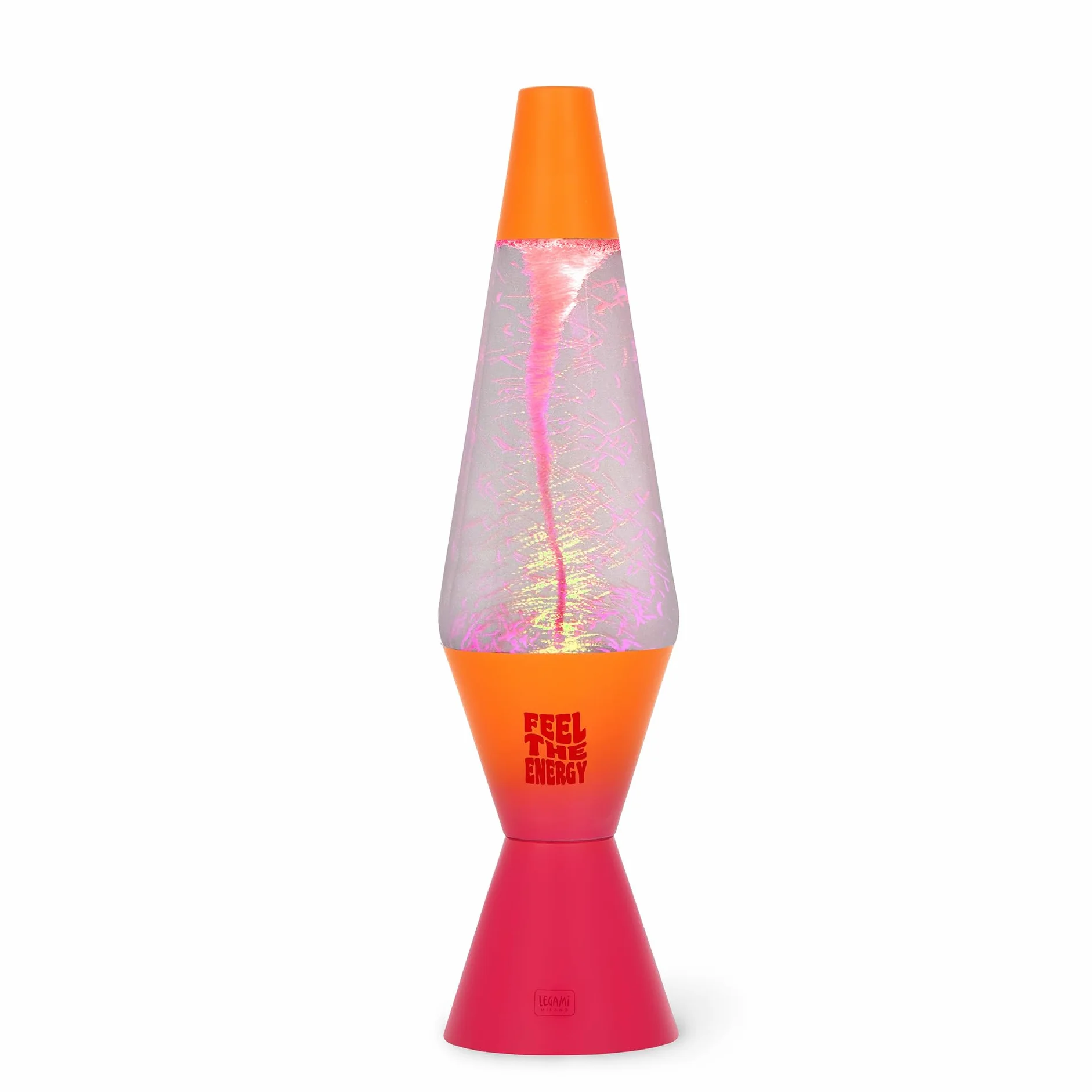 LEGAMI Lampe Led Tornado Feel The Energy Multicolore 9x37 cm USB/DC