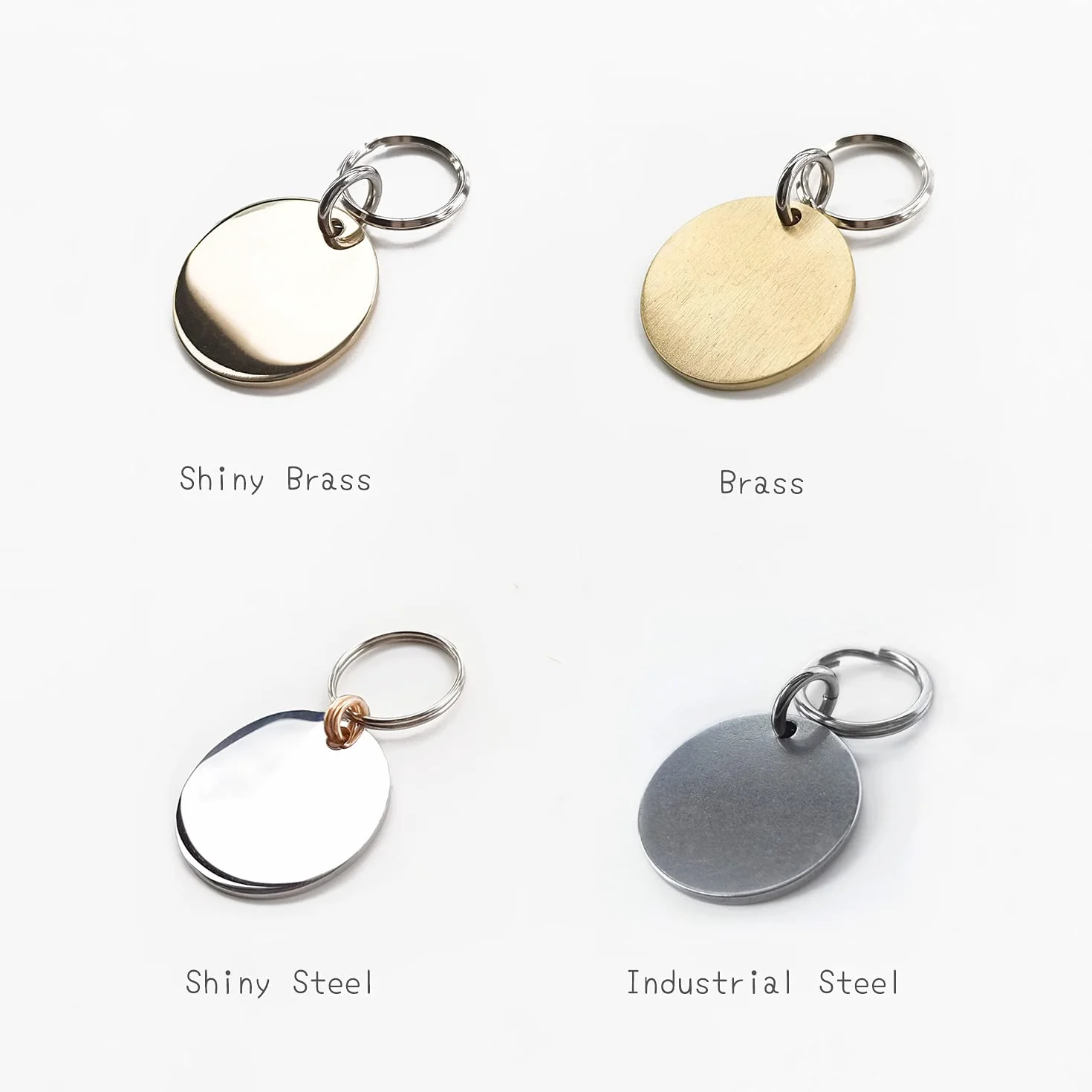 Médaille Personnalisable Chien Chat Collier Harnais Accessoire Charme Acier Inoxydable