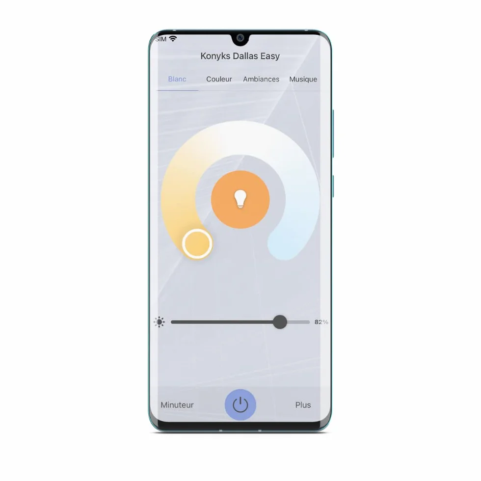 Konyks Dallas Easy Ruban LED connecté Wi-Fi BT 3 mètres compatible Alexa Google Home