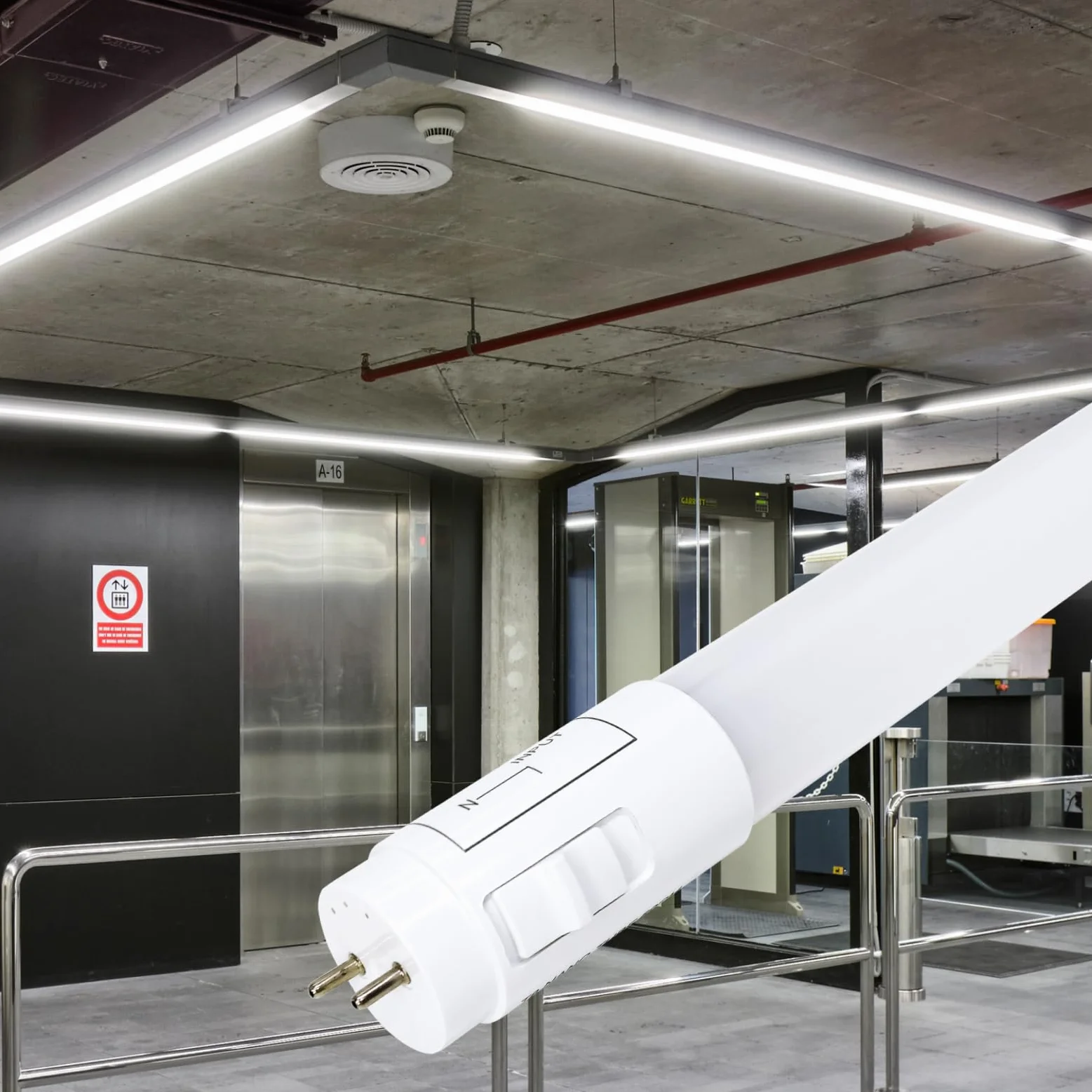 LED ATOMANT Lot de 48x Tube LED 60cm 9W CCT 1100 Lumens T8 Standard