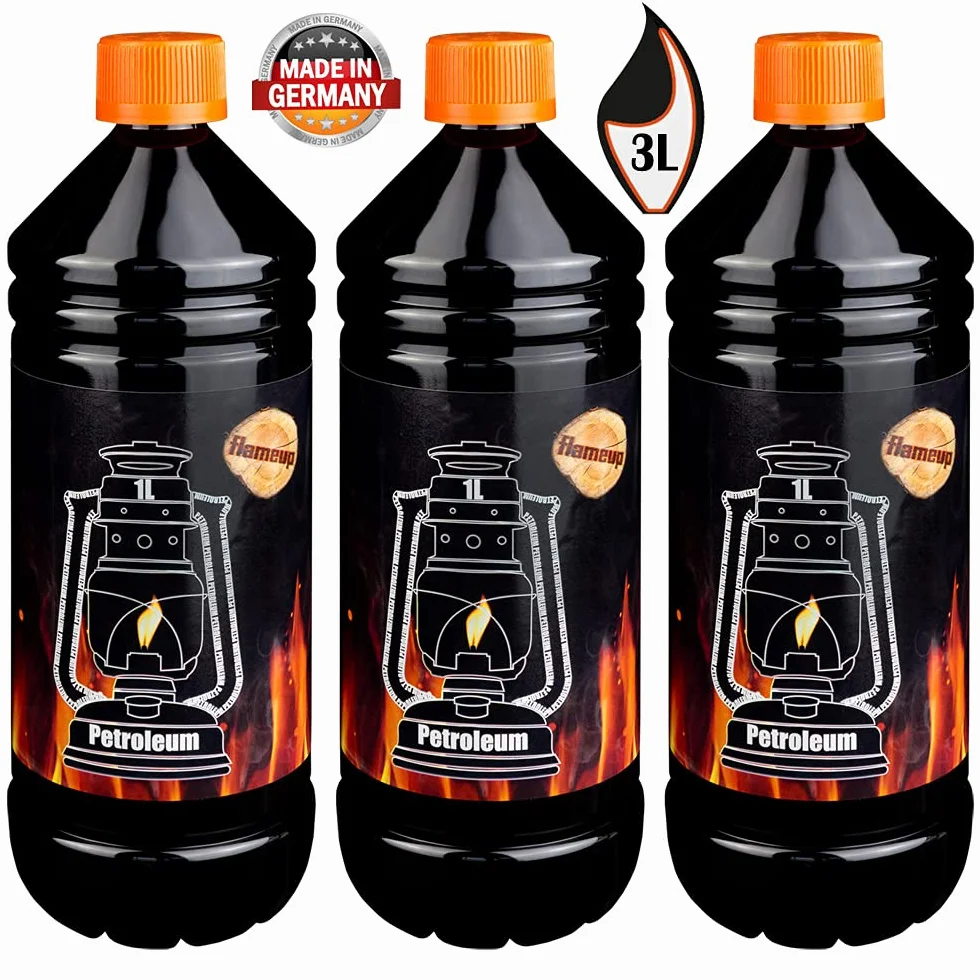Kérosène Petrole pour chauffage 1-24 litres Flameup
