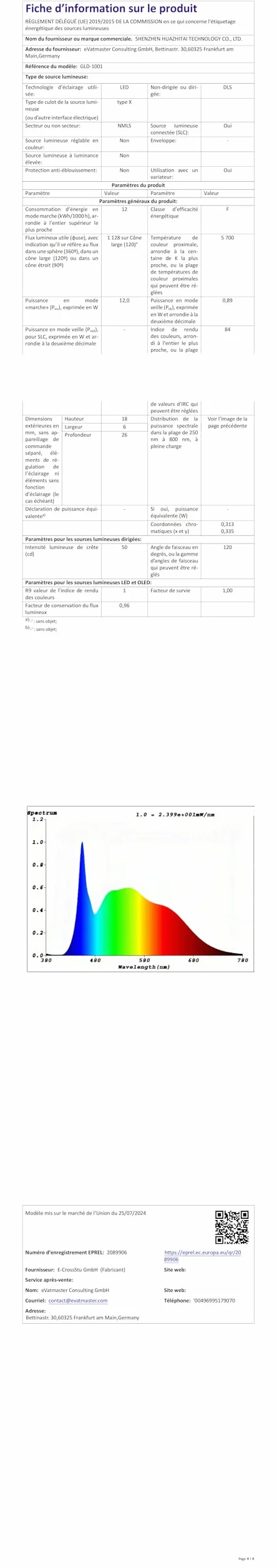 Lampe de Luminothérapie 10000 Lux Sans UV, Rotatif 210°, 3 Températures de Couleur, 4 Minuteries, 5 Luminosités, Fonction Mémoire