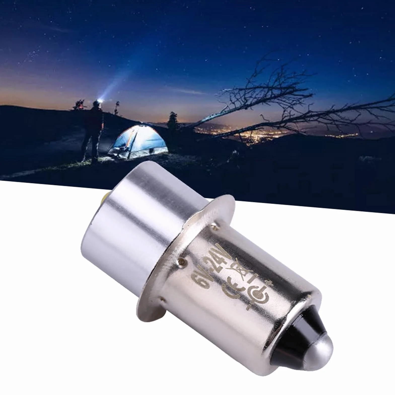 Yosoo Ampoule Krypton 4.8V 0.75A de Remplacement pour Lampe de Poche LED 3W