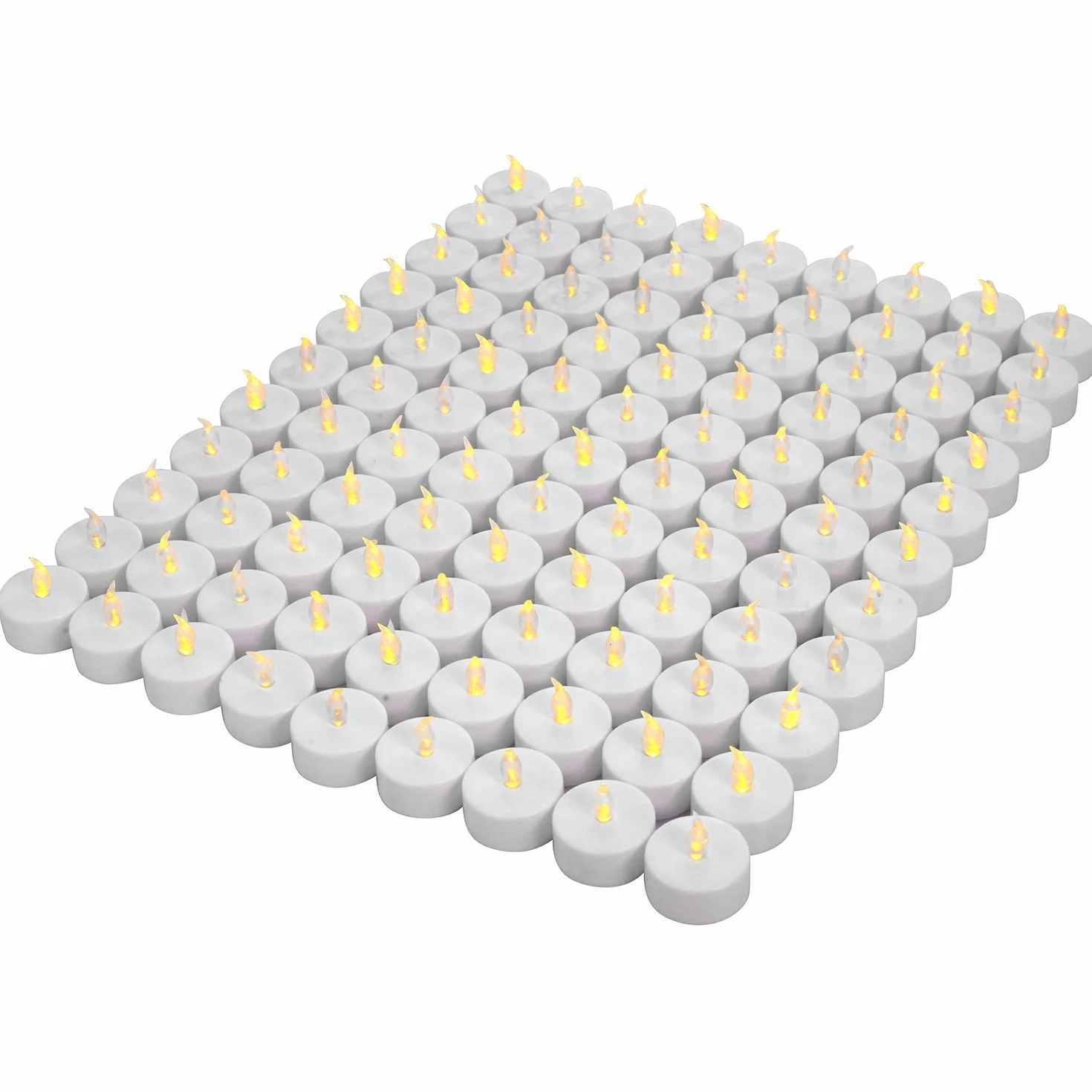Bougies LED CR2032 sans flamme vacillante pour décoration Noël Mariage
