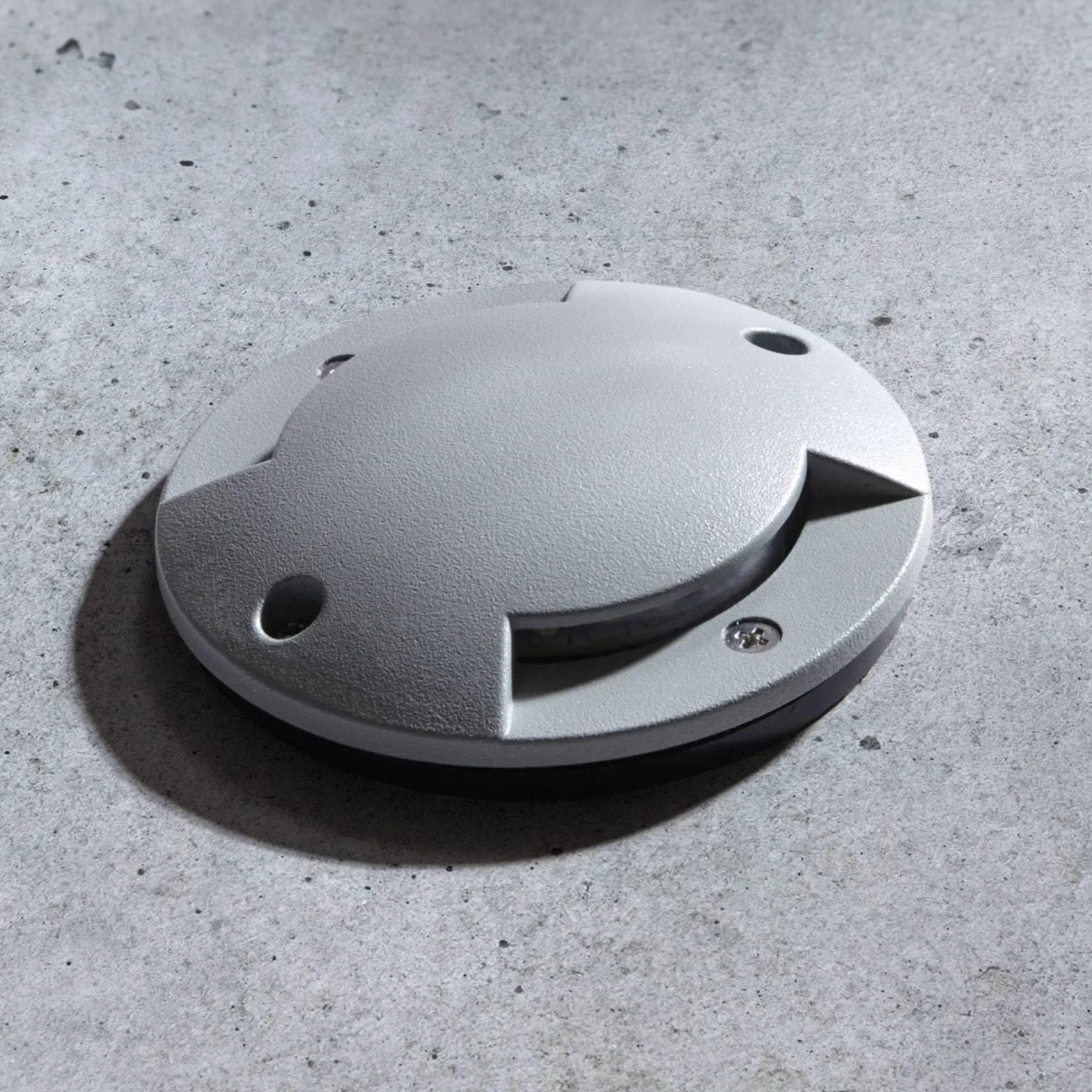 Nandita LED Spot encastrable dans le sol Gris Aluminium 1 lampe Luminaire extérieur jardin terrasse balcon