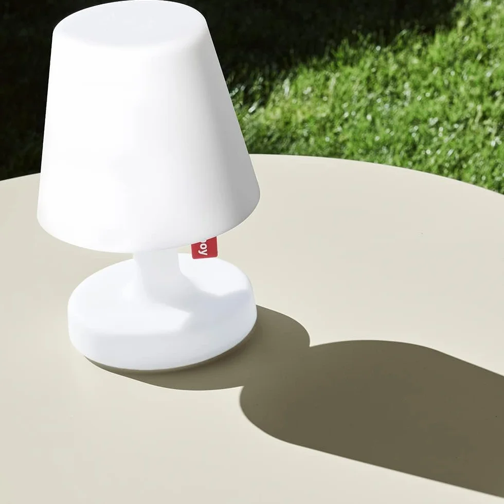 Fatboy Edison the Petit Lampe de table rechargeable USB Blanc 10" x 6,2" Intérieur Extérieur