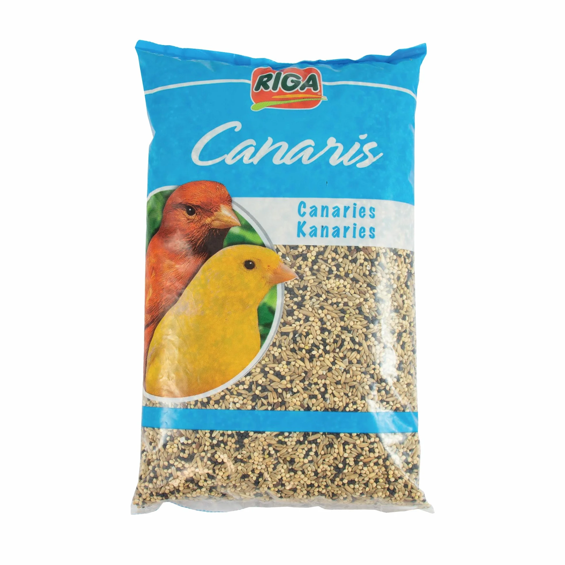 Riga Mélange pour Canaris Nourriture pour Oiseaux Graines et Céréales Riche en Vitamines et Minéraux 2KG