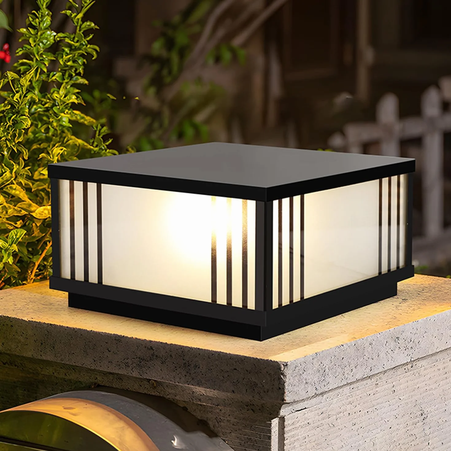 Lampadaire extérieur Moderne étanche Jardin Patio Colonne Lumière