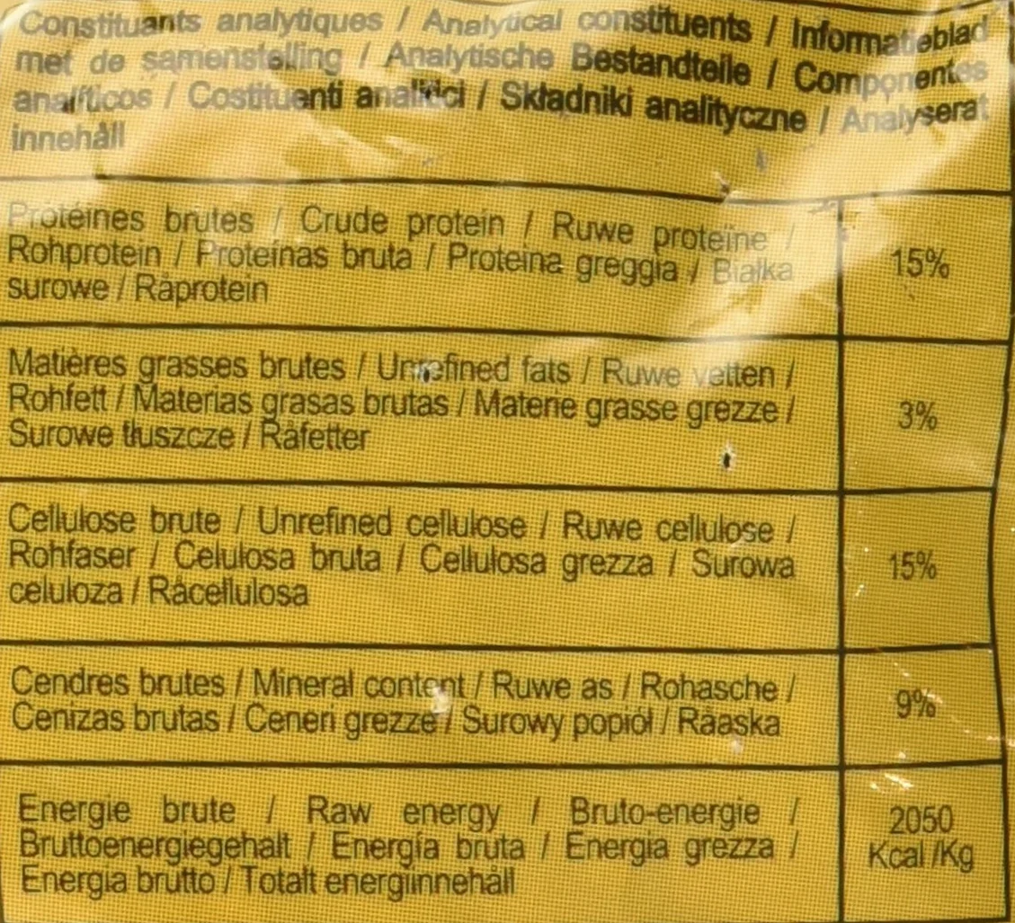 Aimé Granulés Lapin Nain et Cochon d'Inde 1kg Repas Complet Apports Nutritionnels Garantis