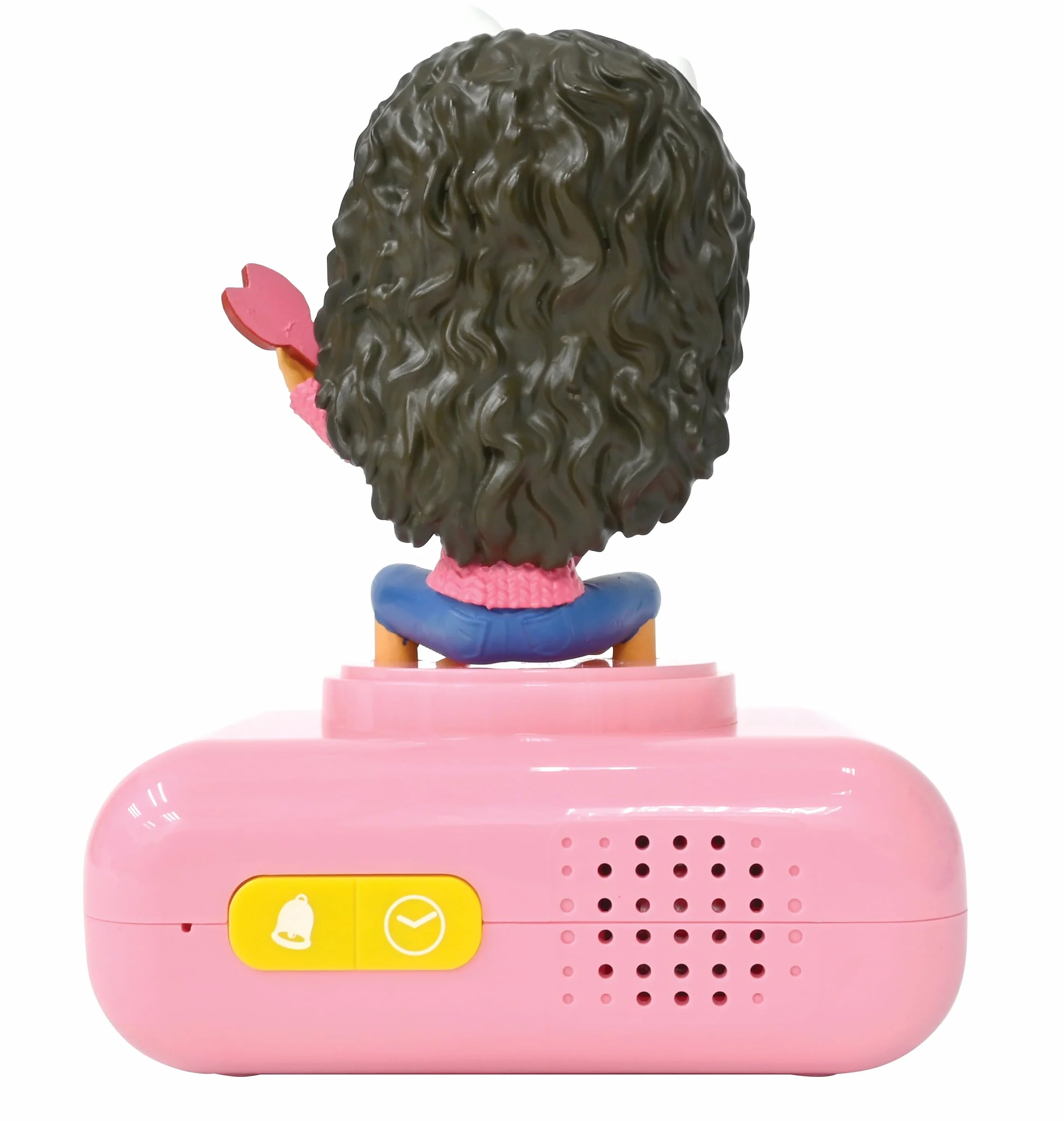 Lexibook Gabby et la Maison Magique Réveil veilleuse avec Sons et mélodies Ecran LCD rétro-éclairé Rose RL800GDH