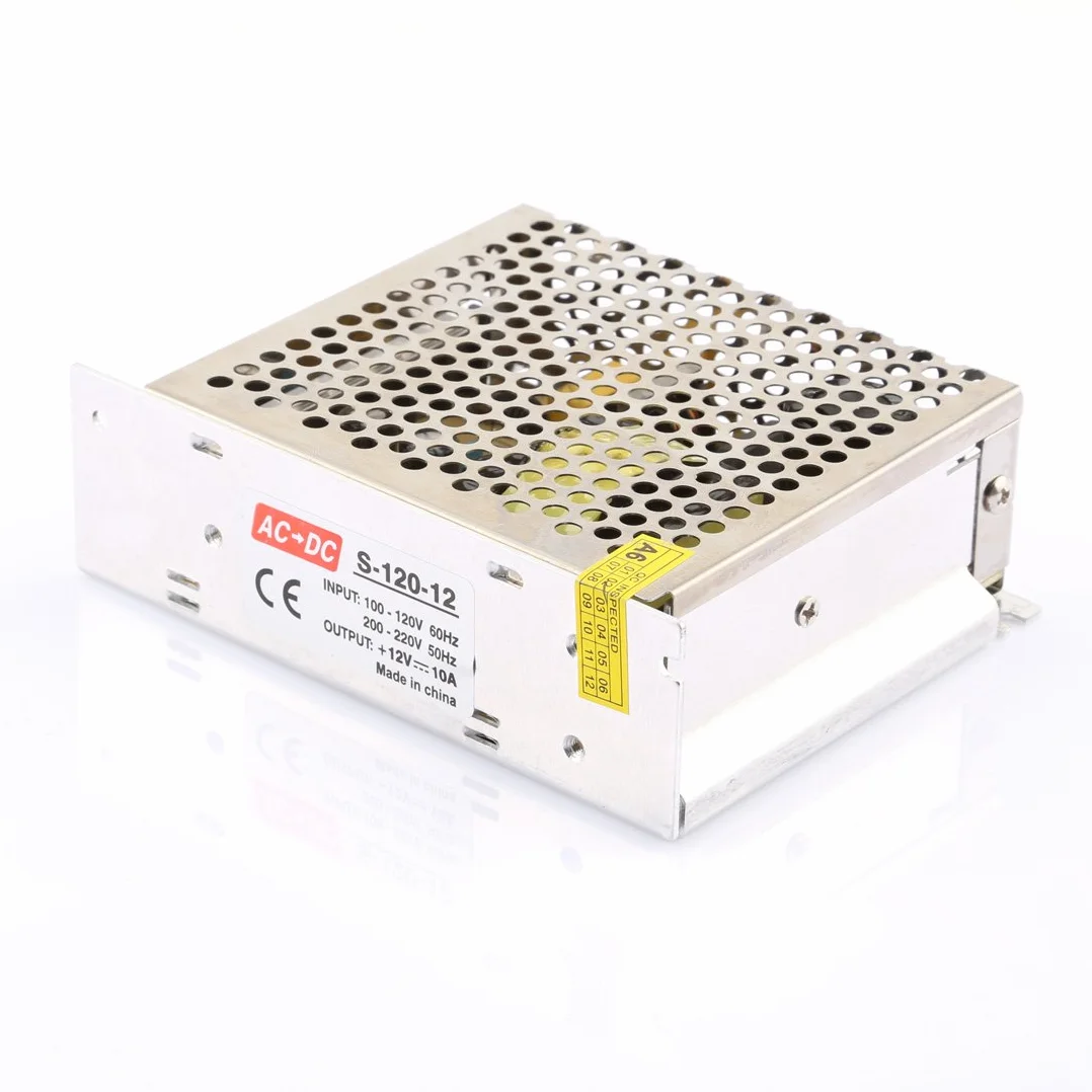 LEDMO 12V 10A Convertisseur AC 110/220V to DC Commutation Alimentation 120W