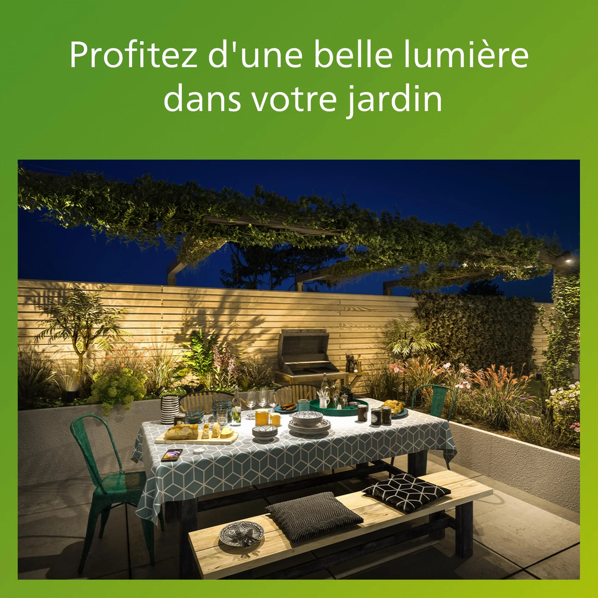 Philips Mygarden Borne extérieure LED 2700K 6W anthracite