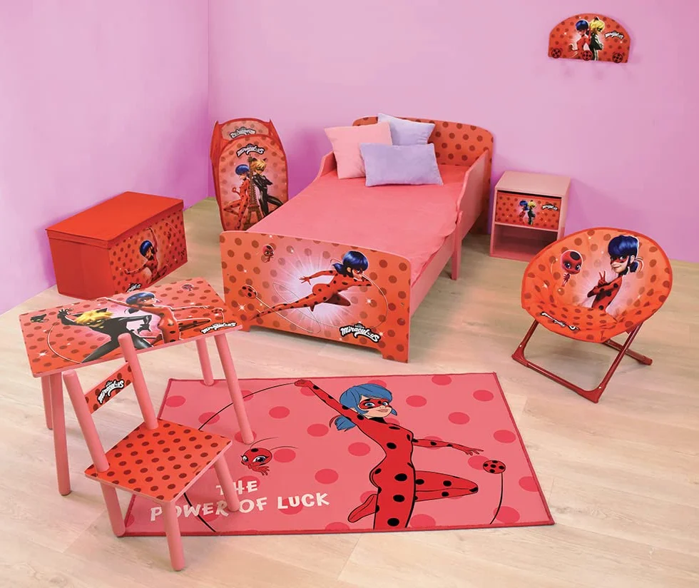 MIRACULOUS FUN HOUSE LADYBUG Veilleuse lampe poussoir H.11.5 x Ø 7.5 cm pour enfant