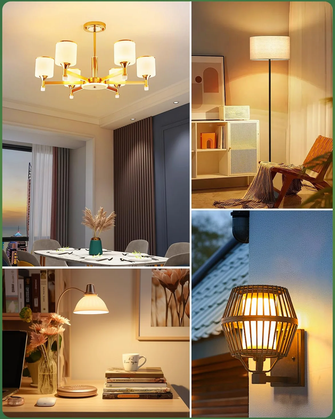 Fondiiz Ampoule LED E27 Blanc Chaud 3000K 16W 2200LM Équivalent 200W Halogène 220-240V Non-dimmable Lot de 4