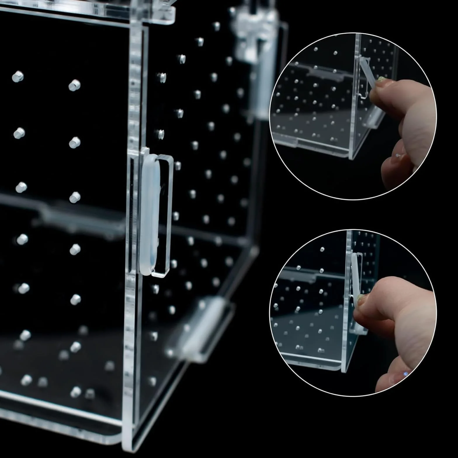 Boite Elevage Poisson Aquarium Breeding Box Boîte D'isolement Poissons Nurserie