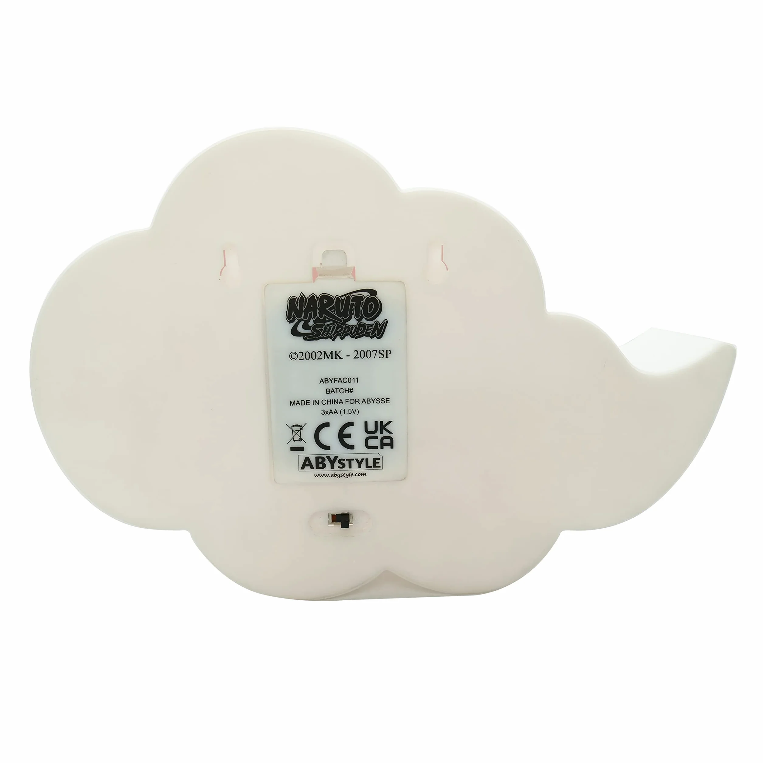 ABYSTYLE NARUTO SHIPPUDEN Lampe Nuage Akatsuki