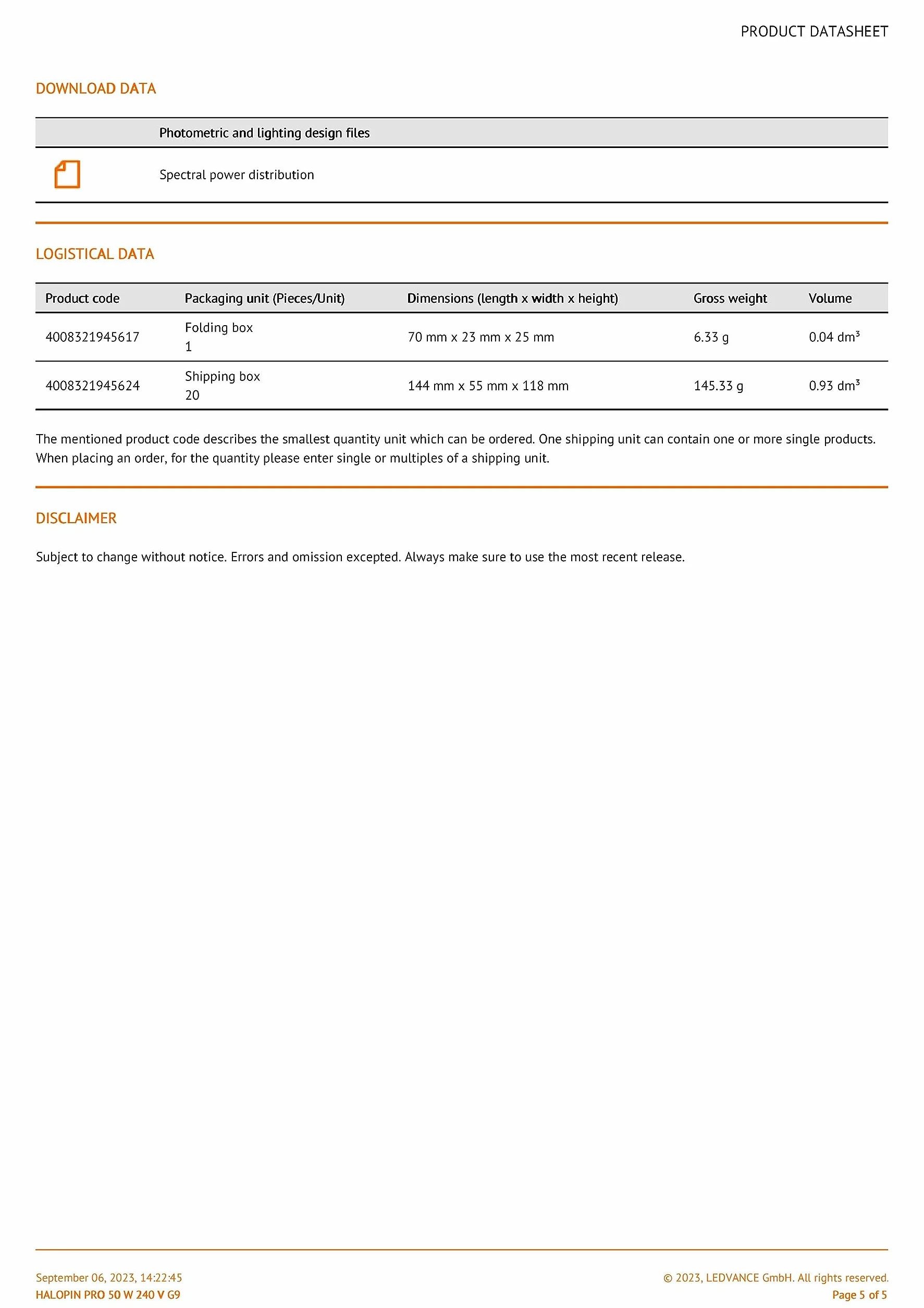 OSRAM Halogènes Superstar capsule 48W équi. 60W G9, Transparent, 2 unités