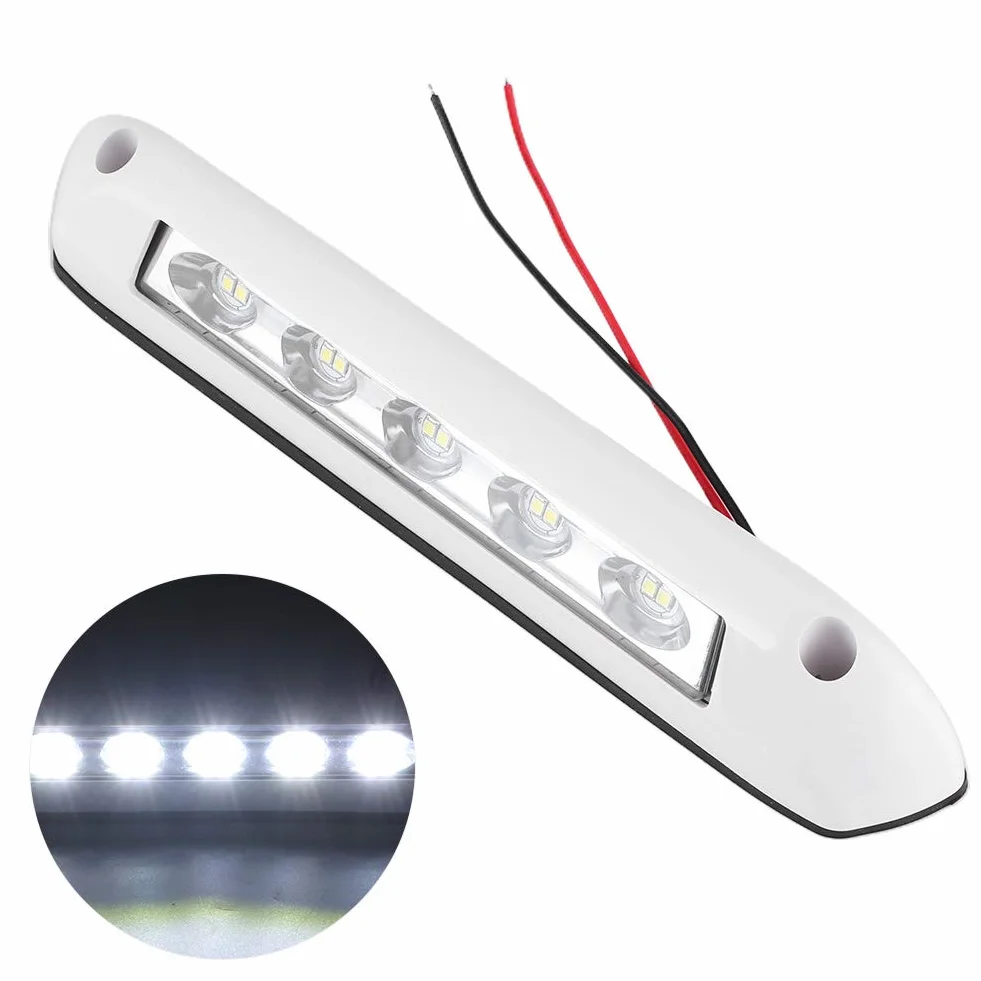 Lumière extérieure camping-car LED RV 12V/24V 8W imperméable porche