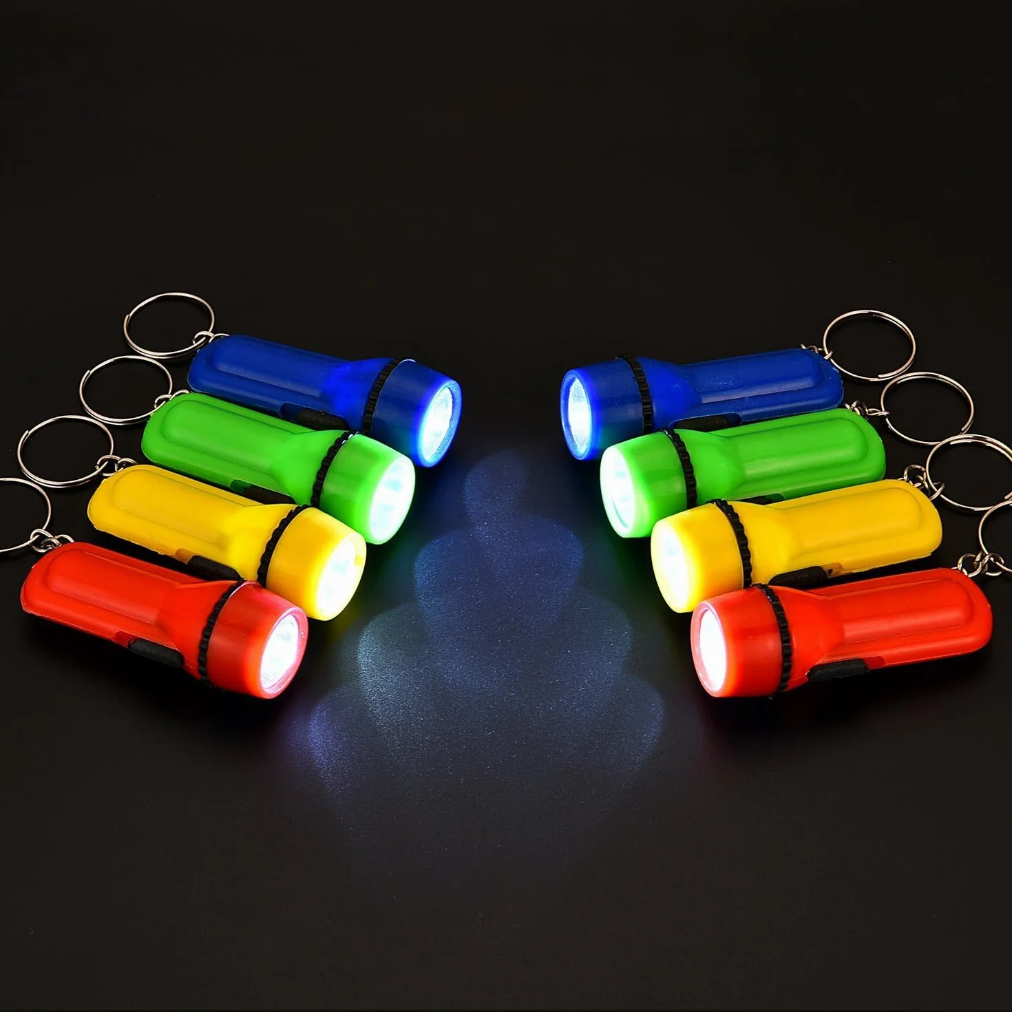Mini lampe porte-clés enfants 24 pièces cadeaux anniversaire goodie bag