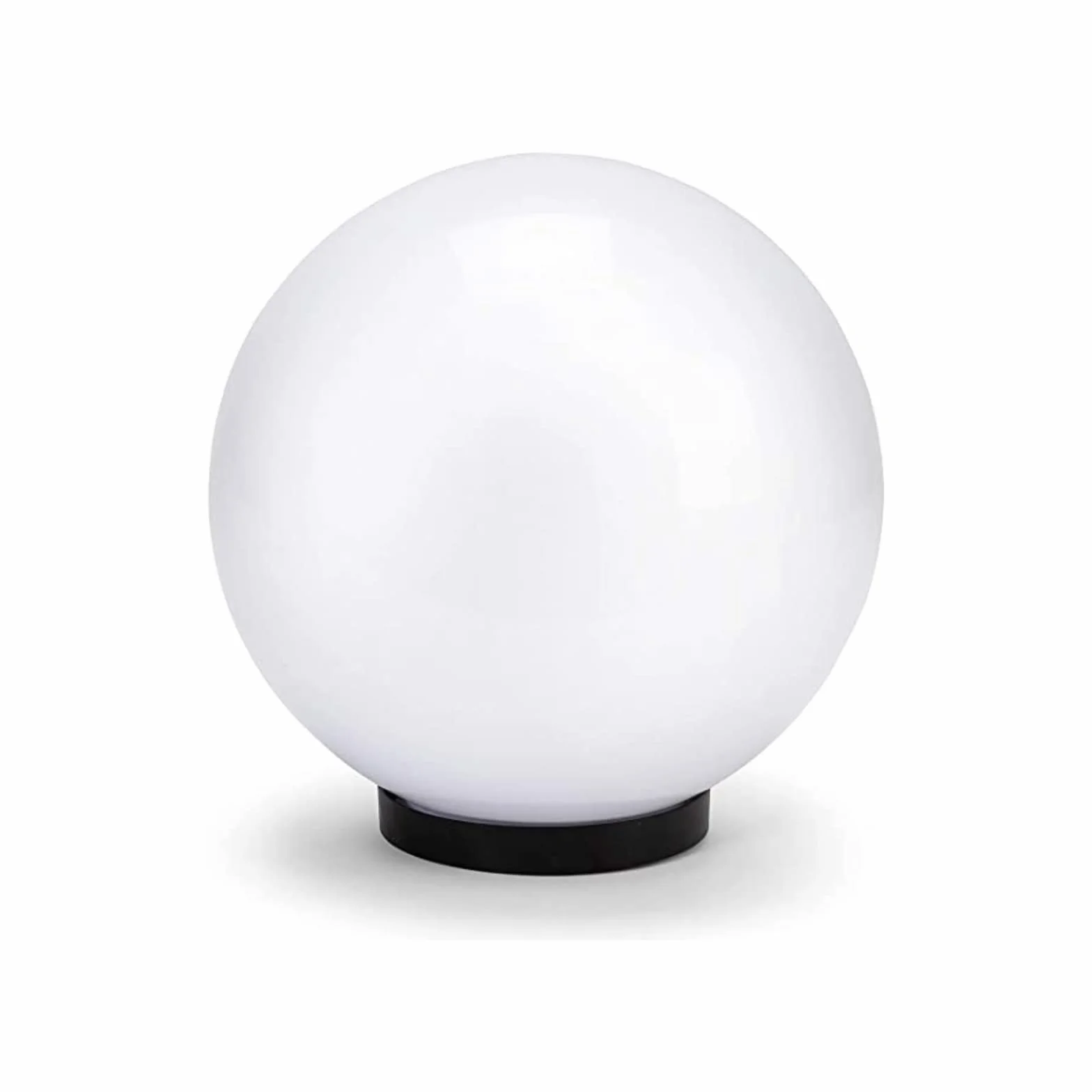 Boule Globe Opale Réverbère Extérieur Diamètre 300 mm Culot E27 LED IP44 Jardin