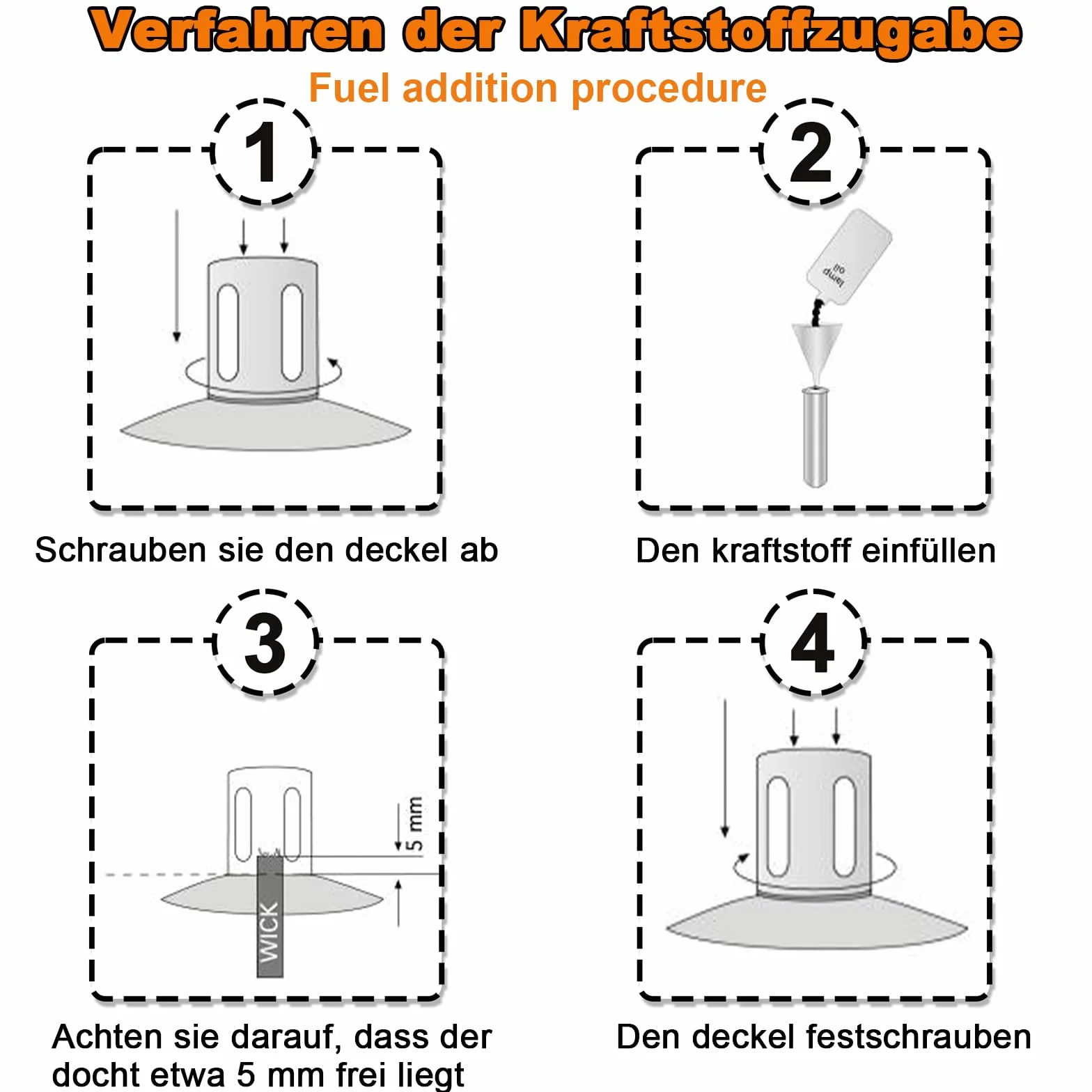 Lot de 6 torches de jardin en acier inoxydable rechargeable