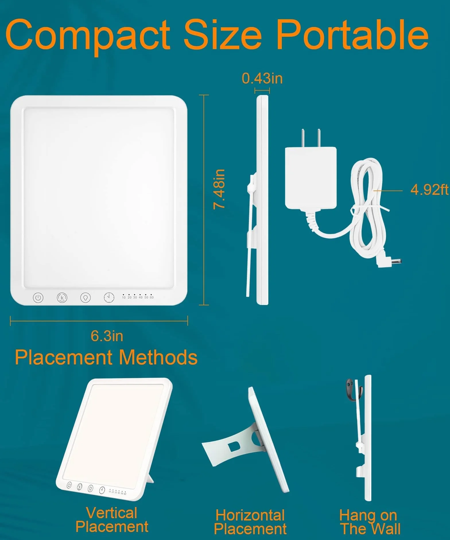 Lampe luminothérapie Velnotra OALYGEI 2026