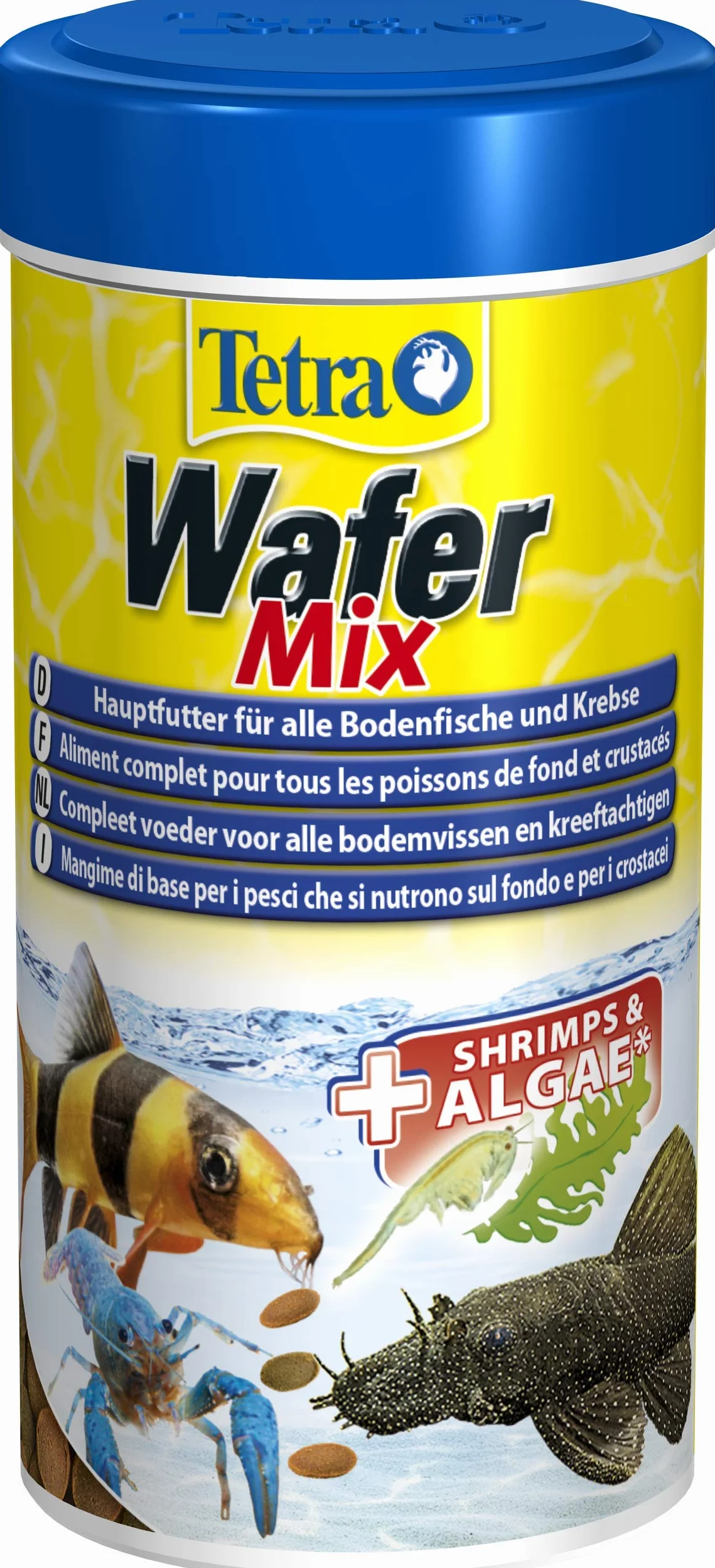 Tetra 129160 TetraWafer Mix Multicolore, 119g/250 ml